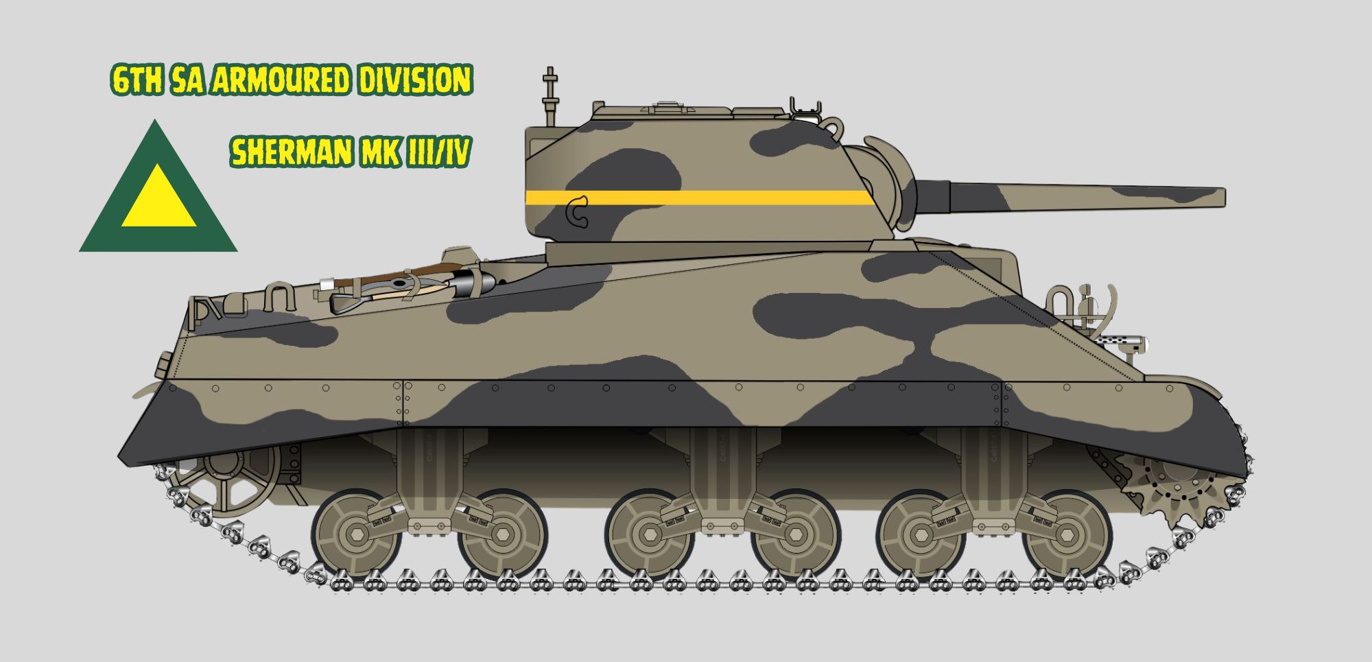 Sherman MK III IV - mug