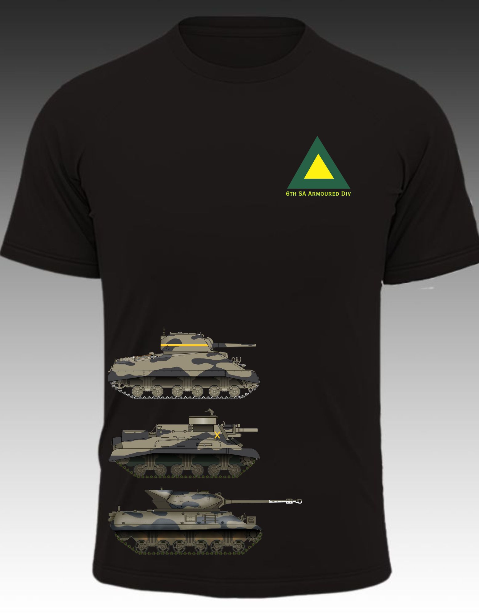 6th SA Armoured Div Tanks