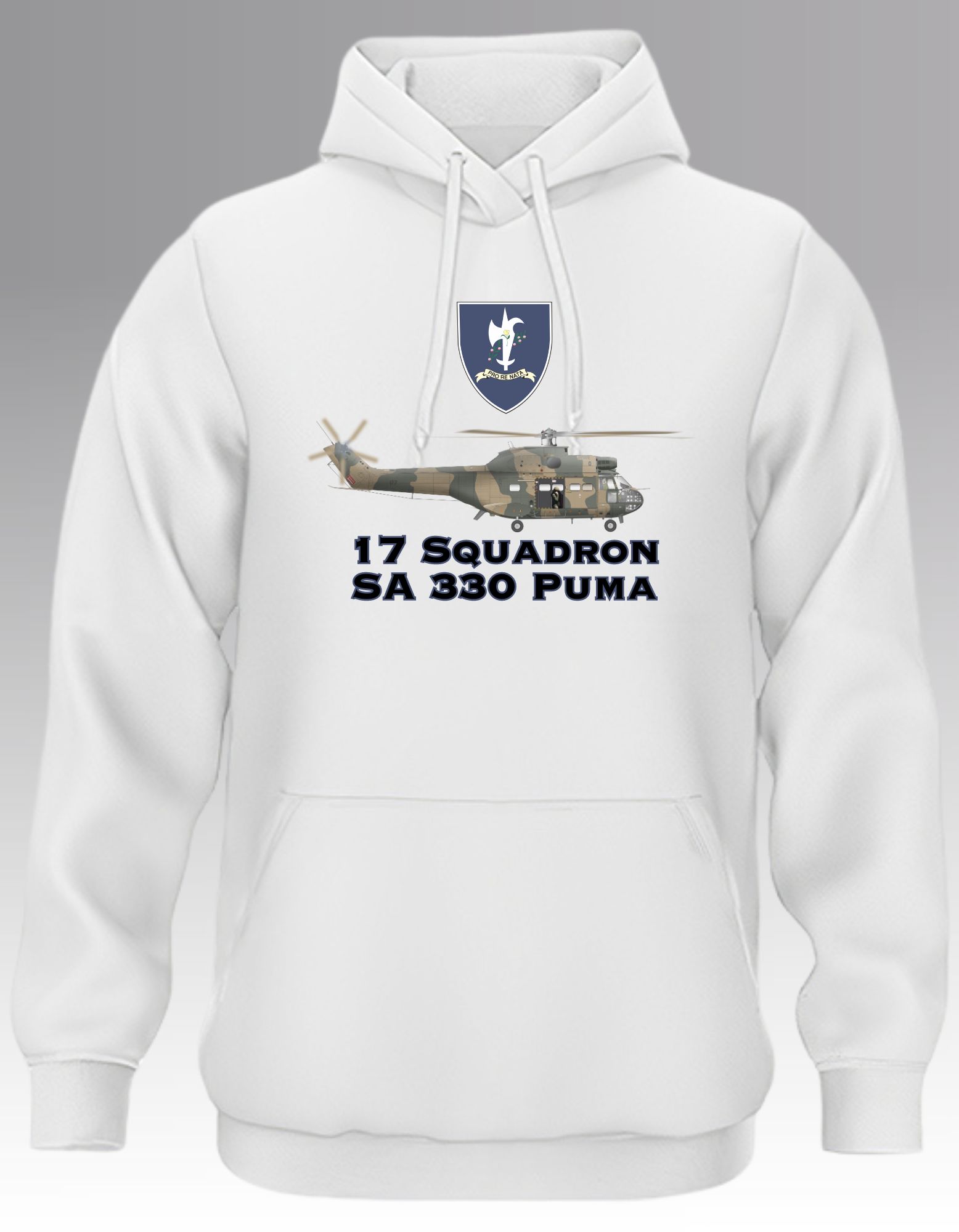 17 Squadron SA 330 Puma Hoodie
