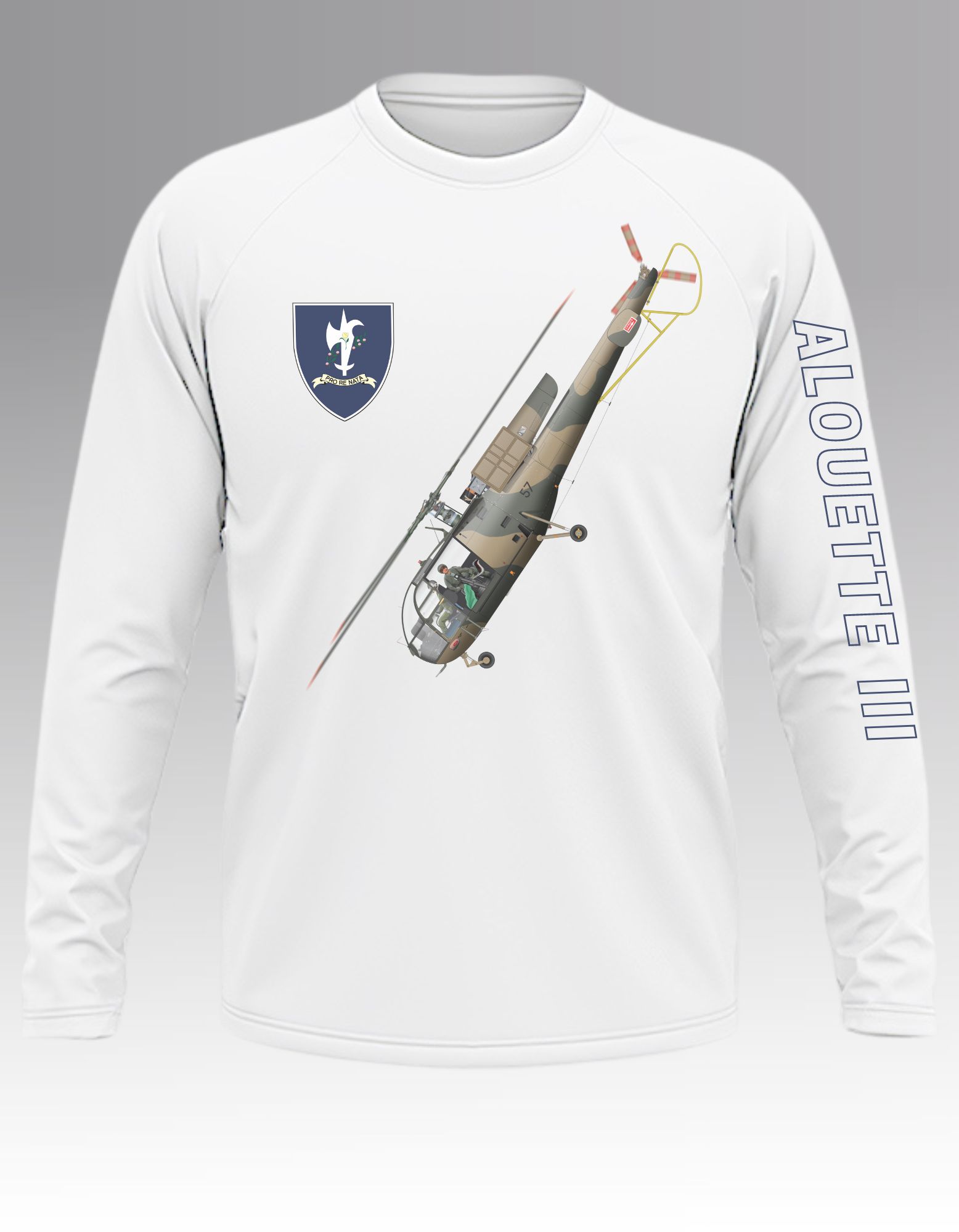 Alouette III Long sleeve T