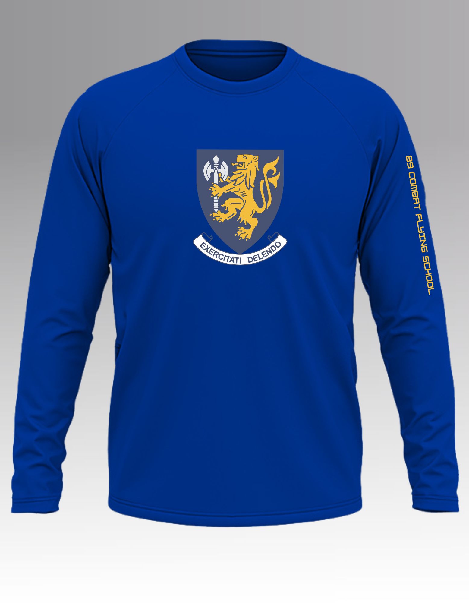89 Combat flying school Long sleeve T