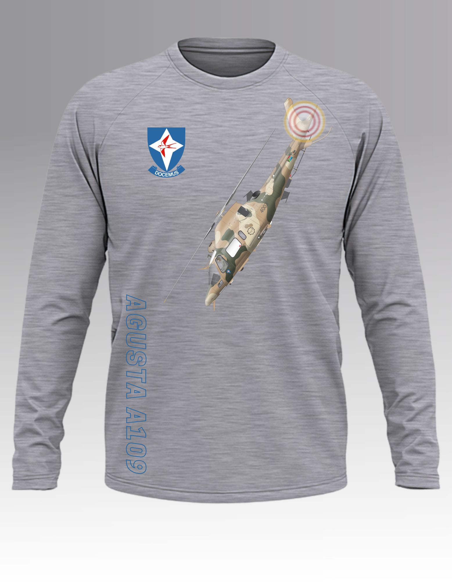 Agusta a109 87 HFS  Long sleeve T