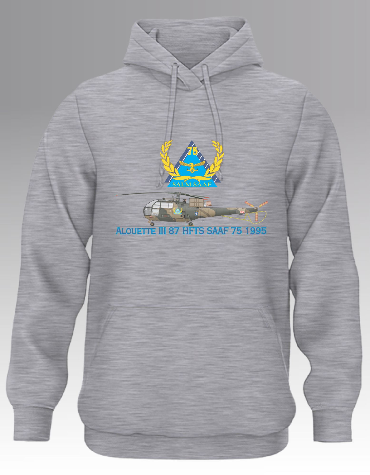 Alouette III SAAF 75 Hoodie