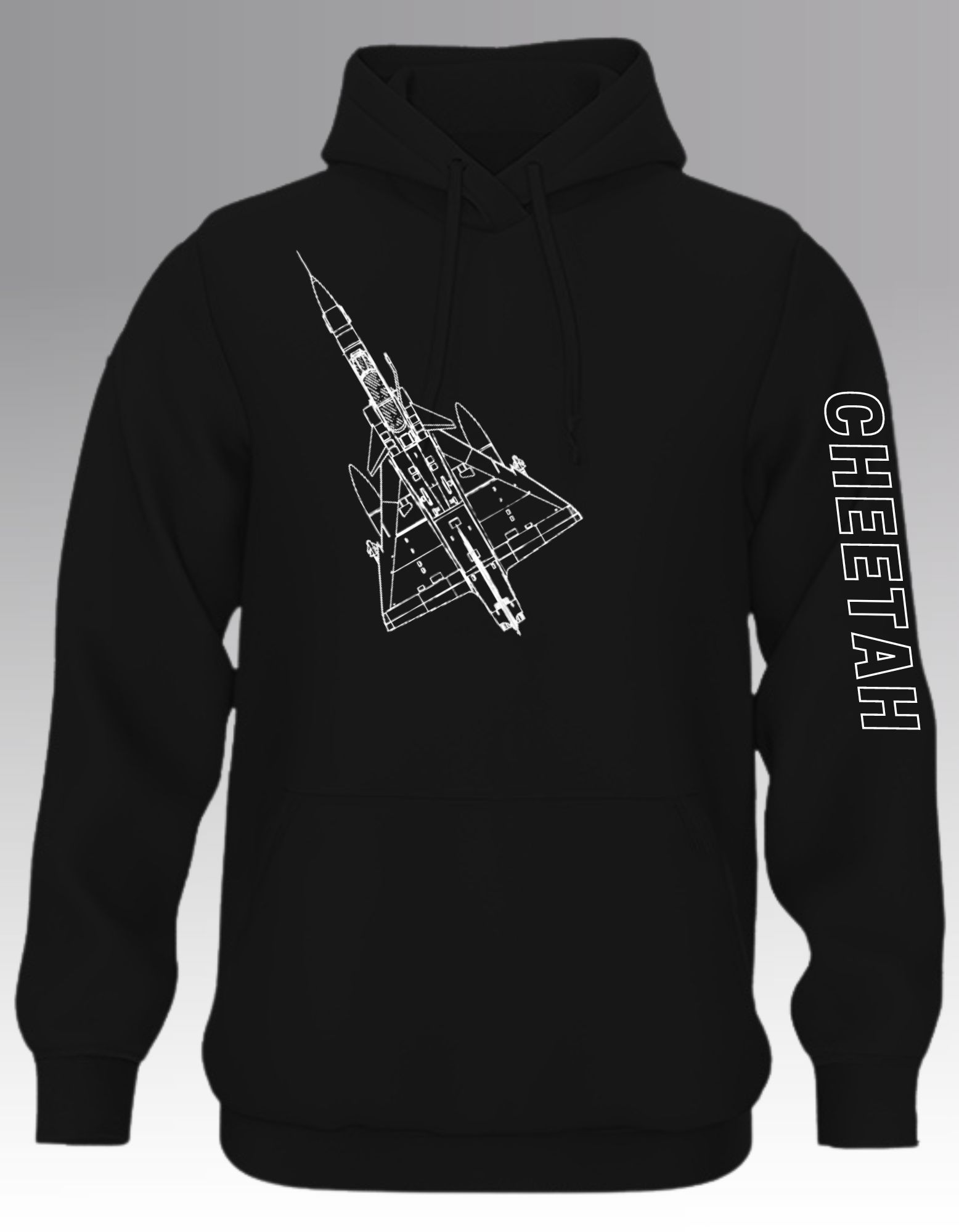 Cheetah Blueprint Hoodie