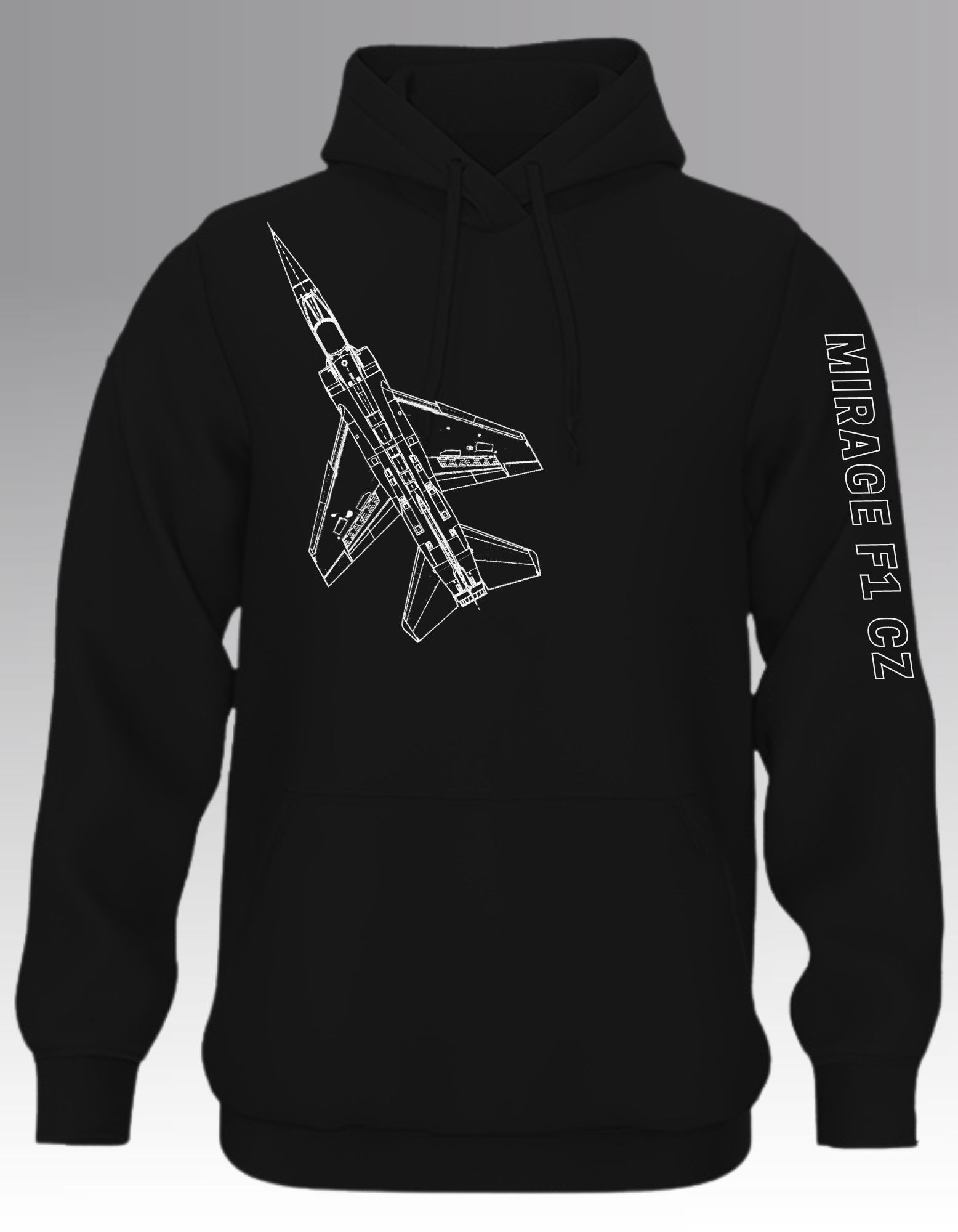 Mirage F1 CZ blueprint Hoodie