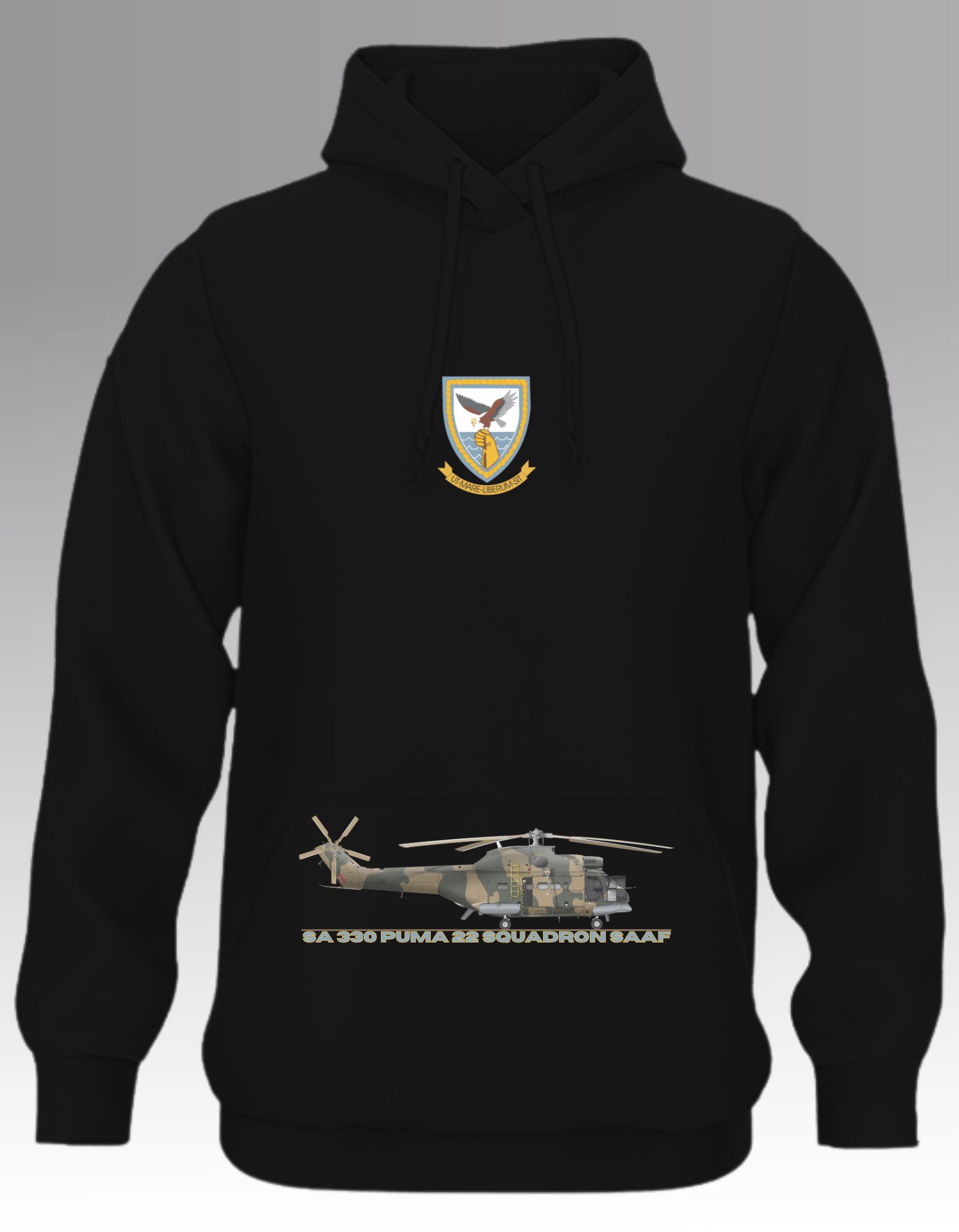 SA 330 Puma 22 Squadron SAAF Hoodie