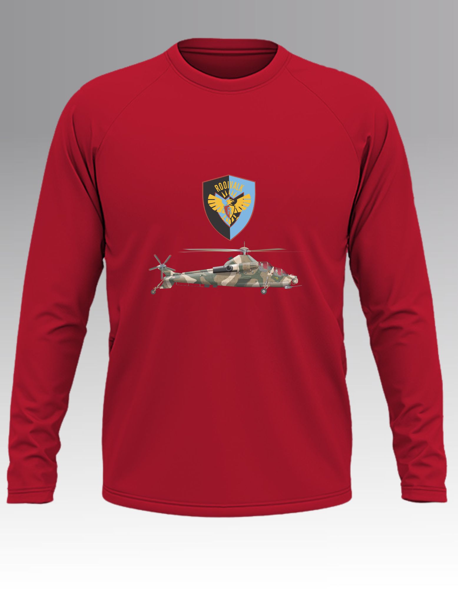 Rooivalk 2 Long sleeve T