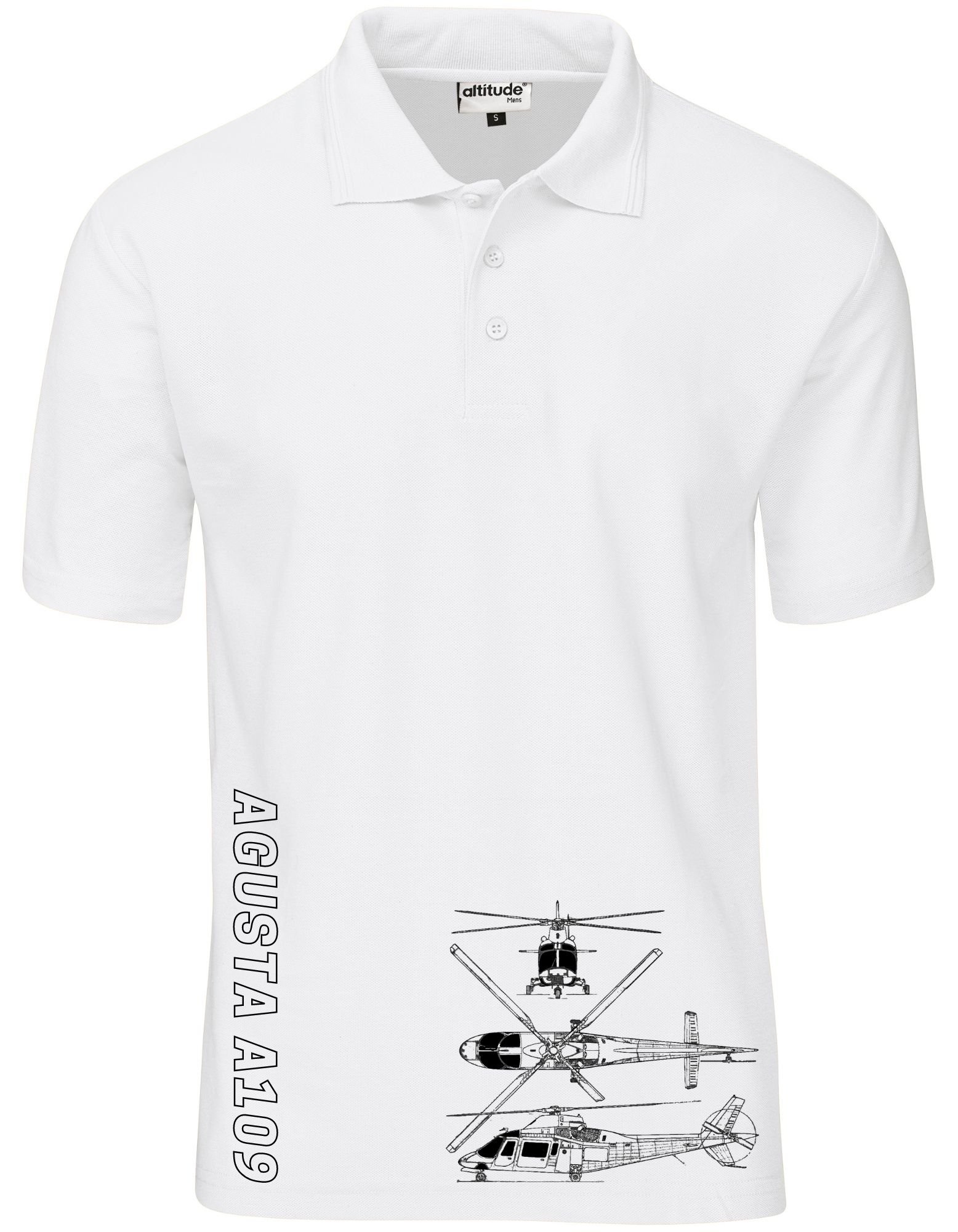 Agusta A109 Blueprint Golf