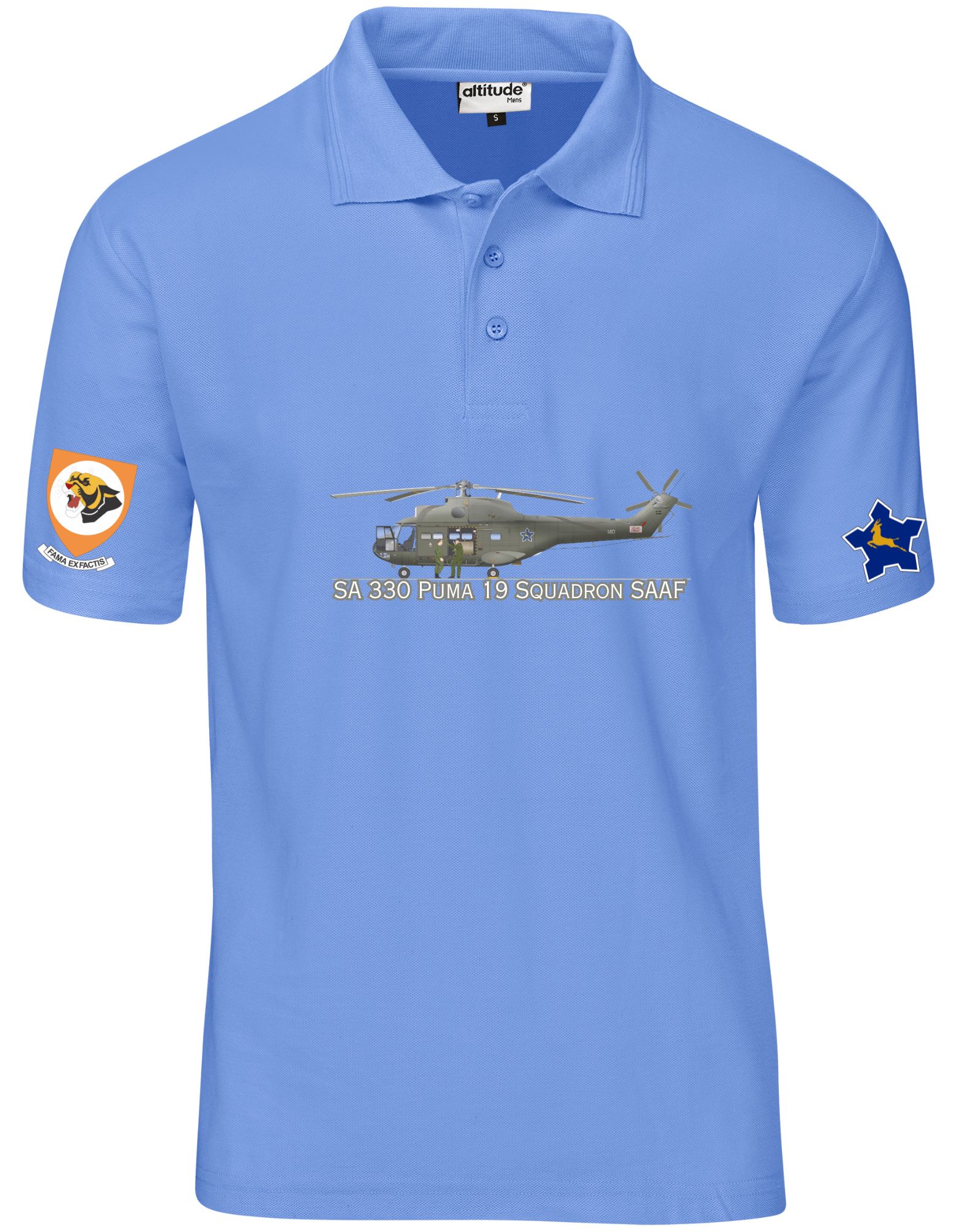 SA 330 Puma 19 Squadron SAAF Golf