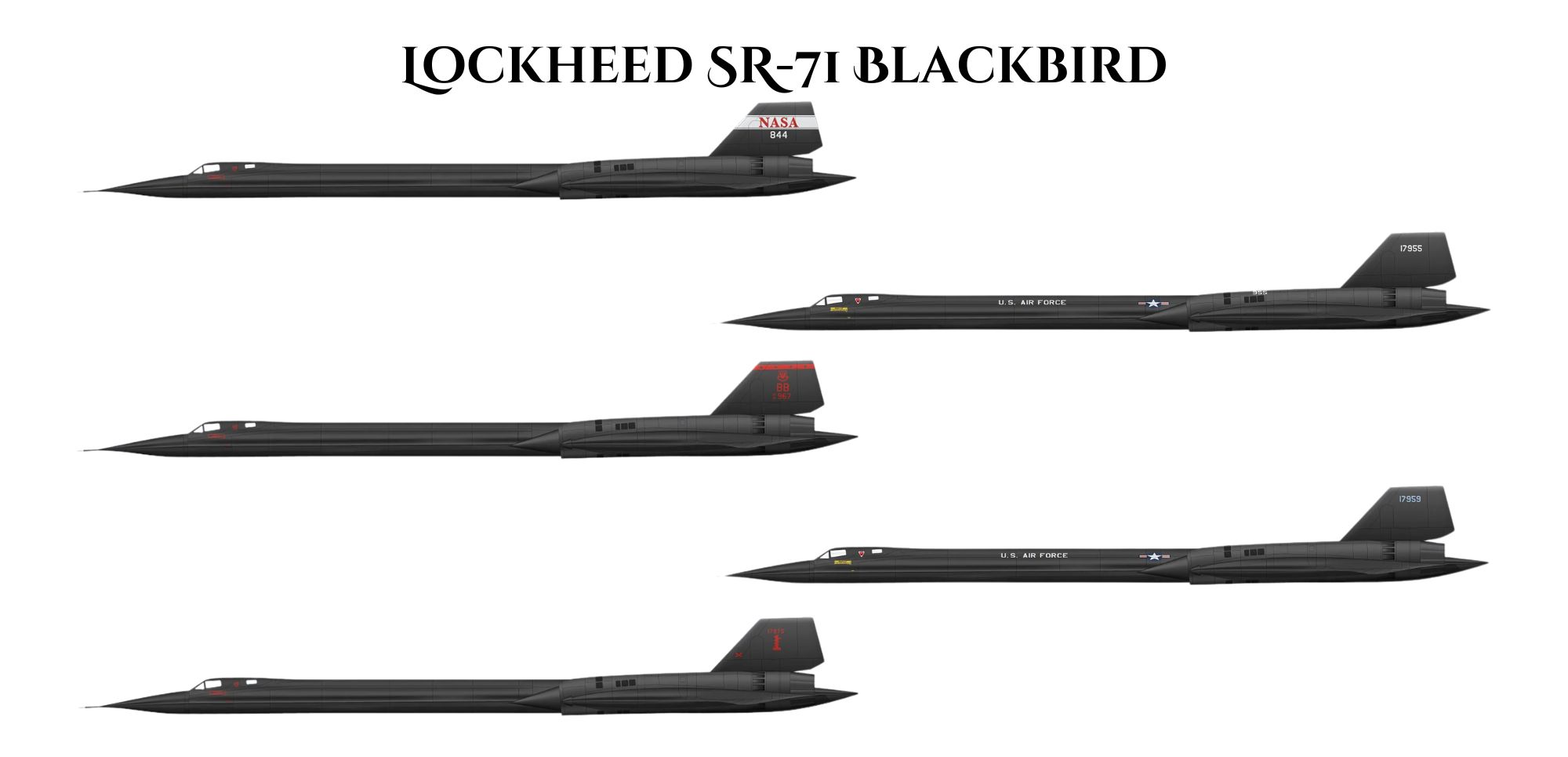 Lockheed SR-71 Blackbird mug