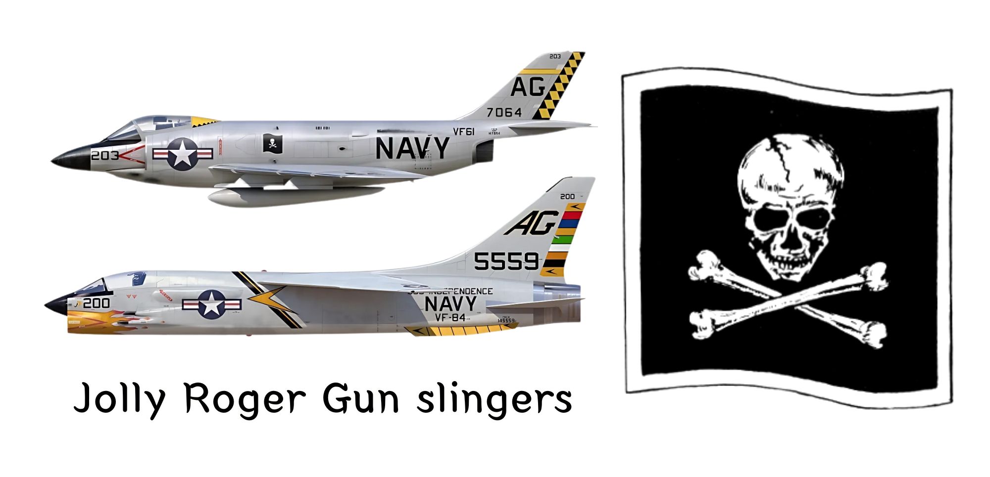 Jolly Rogers gun slingers mug