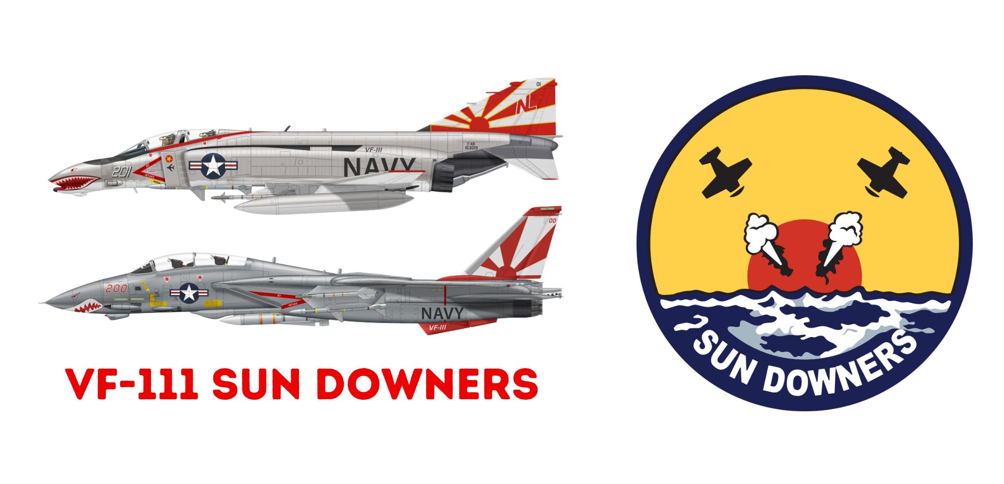 VF-111 Sun Downers mug