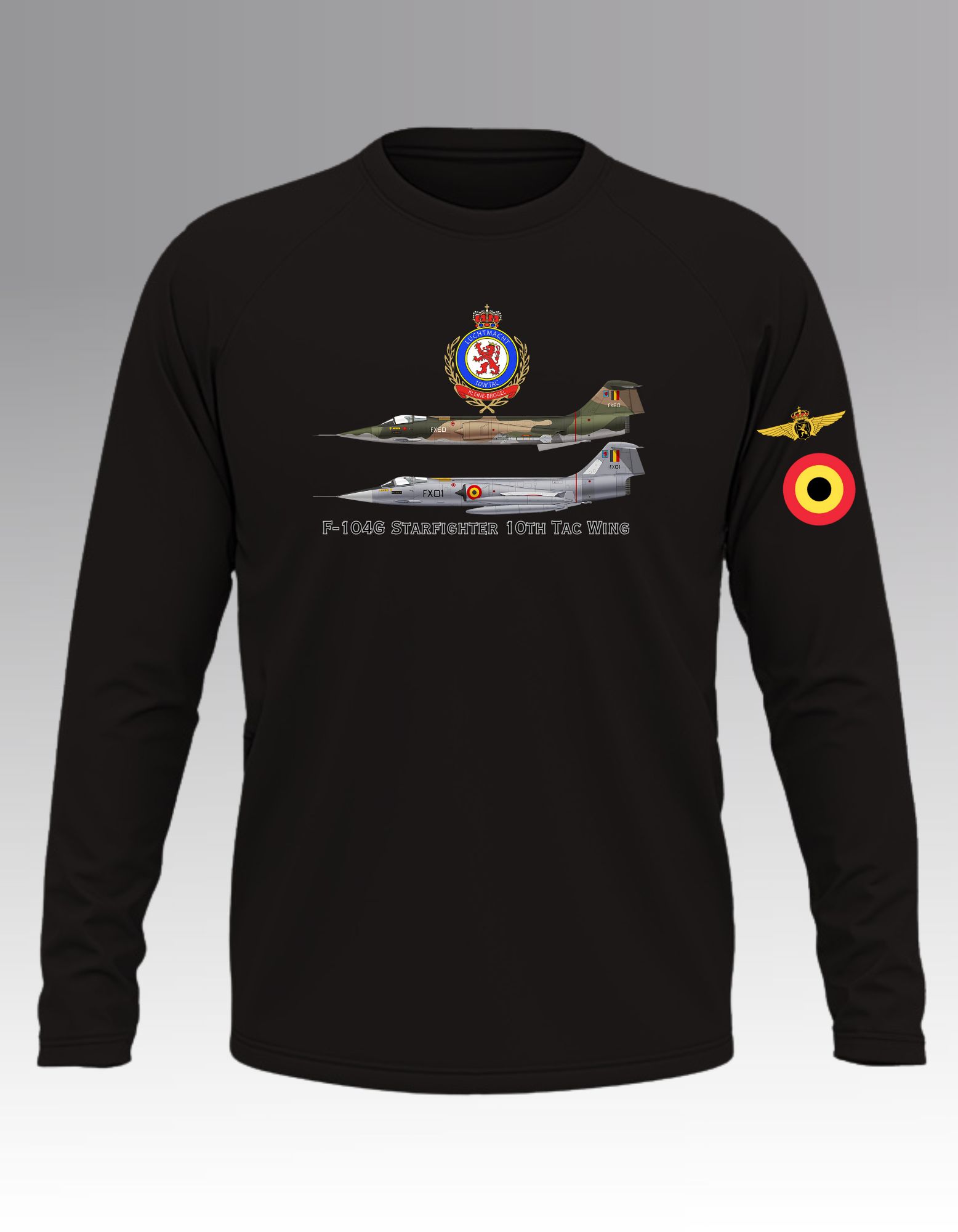 F-104G Starfighter 10th Tac Wing Long sleeve T