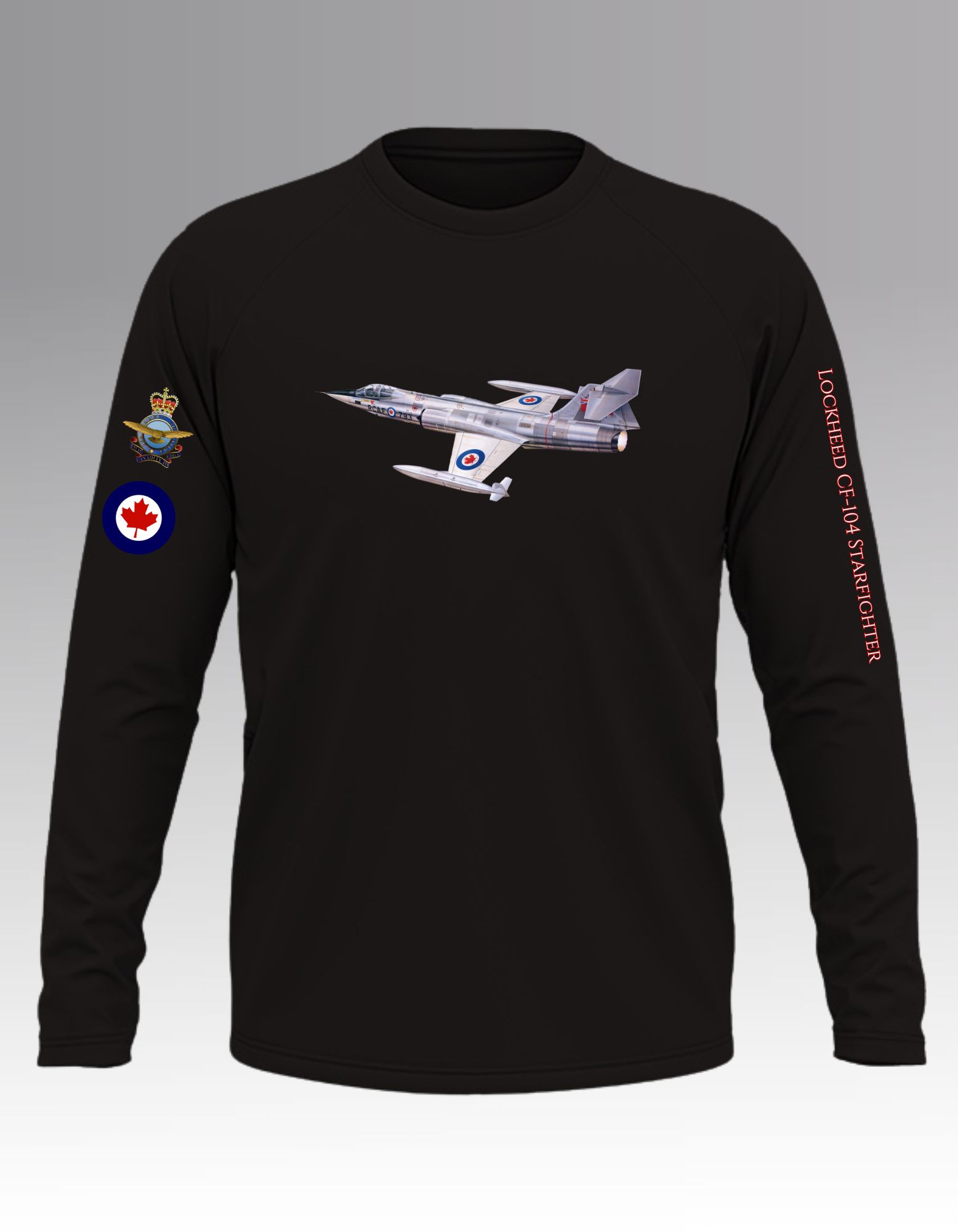 Lockheed CF-104 Starfighter Long sleeve T