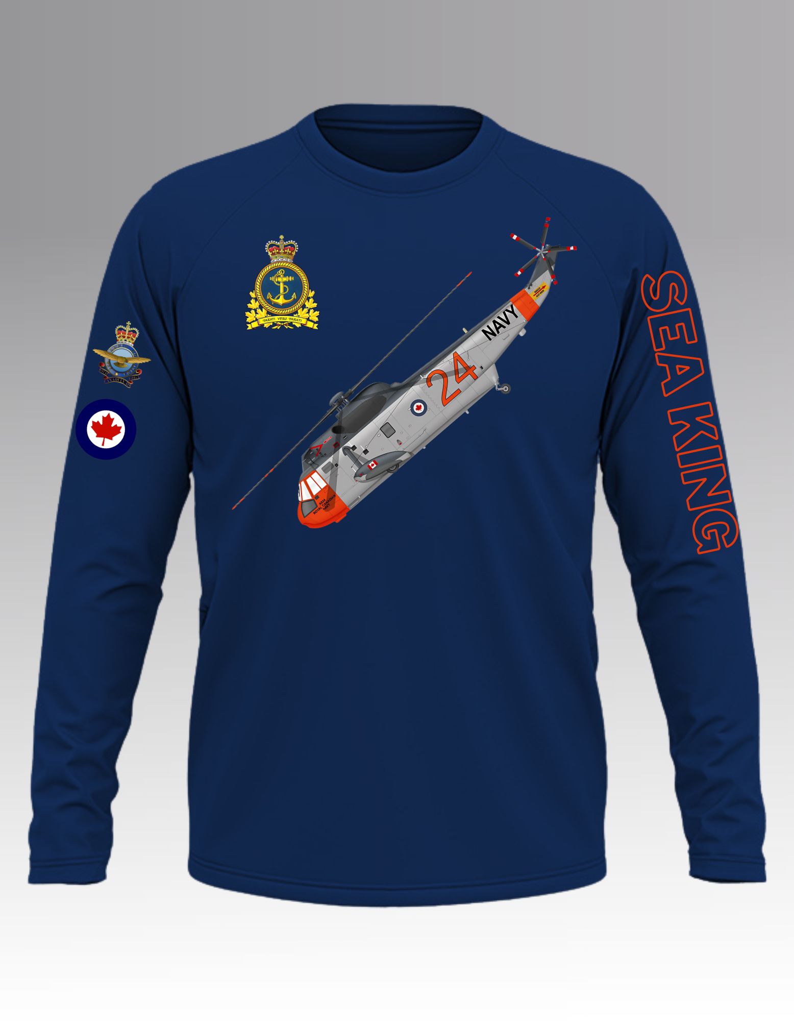 RCAF Sea King Long sleeve T