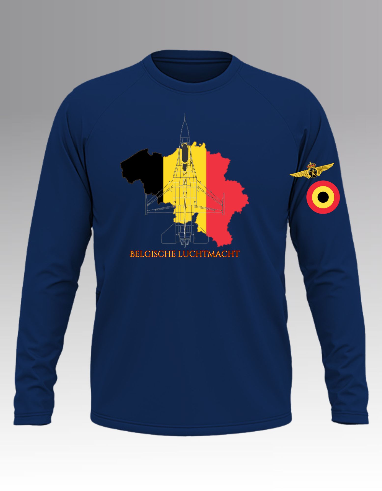 Belgische luchtmacht Long sleeve T