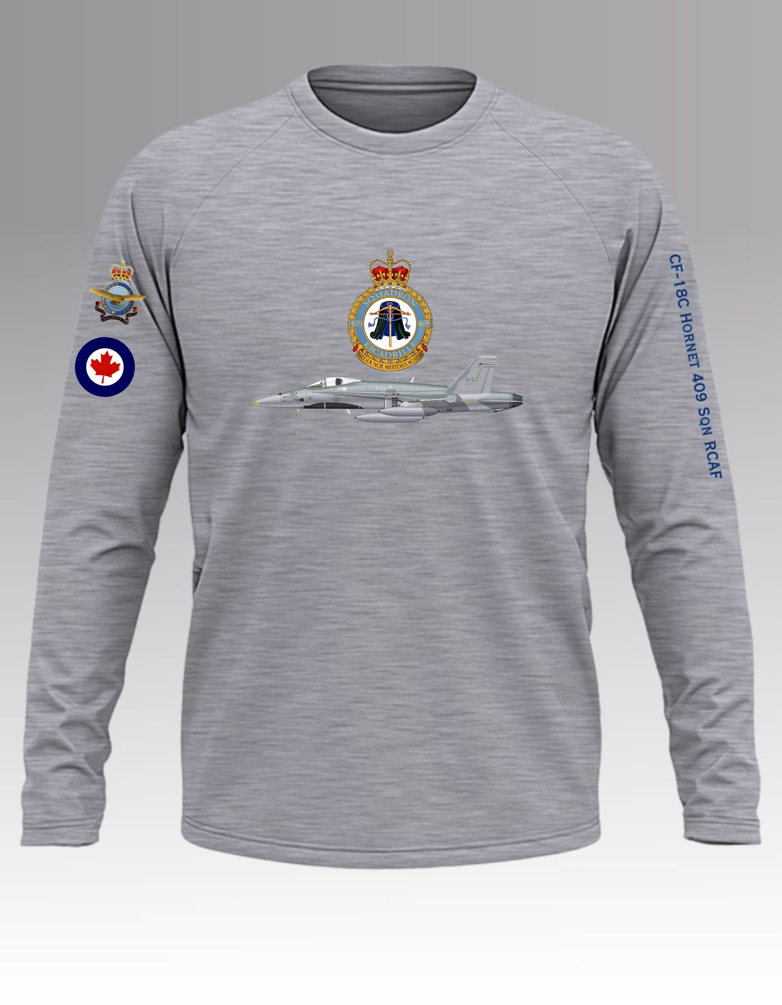 CF-18C Hornet 409 Sqn RCAF Long sleeve T