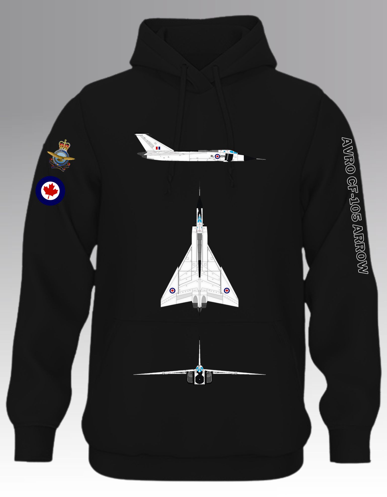 Avro CF-105 Arrow Hoodie