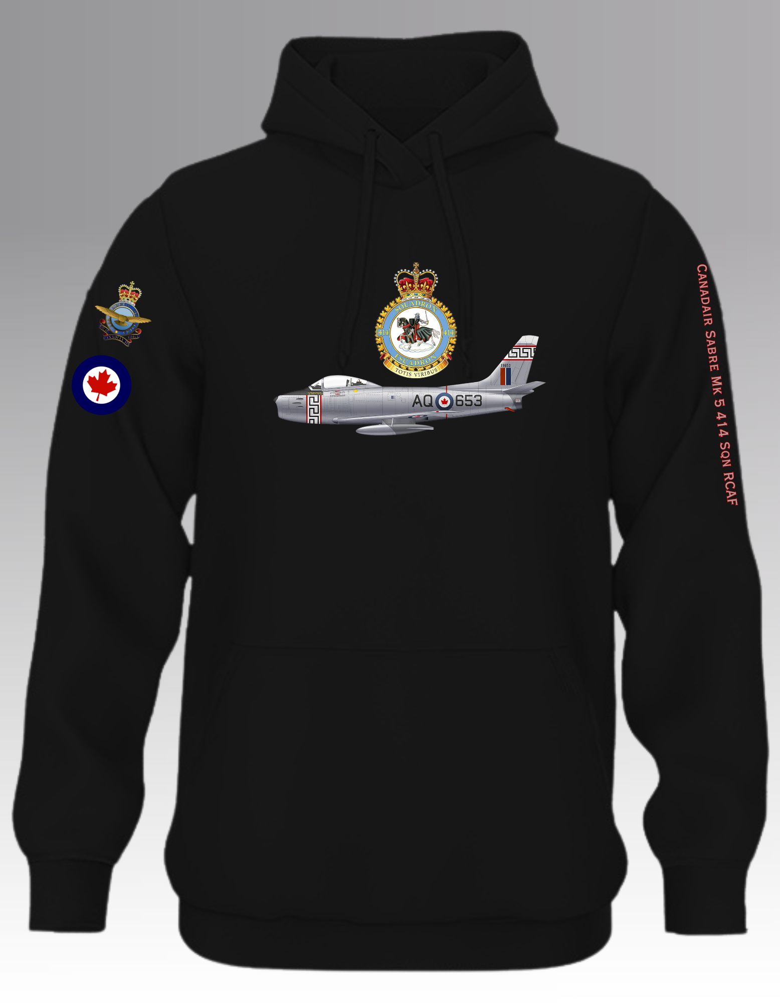 Canadair Sabre Mk 5 414 Sqn RCAF Hoodie