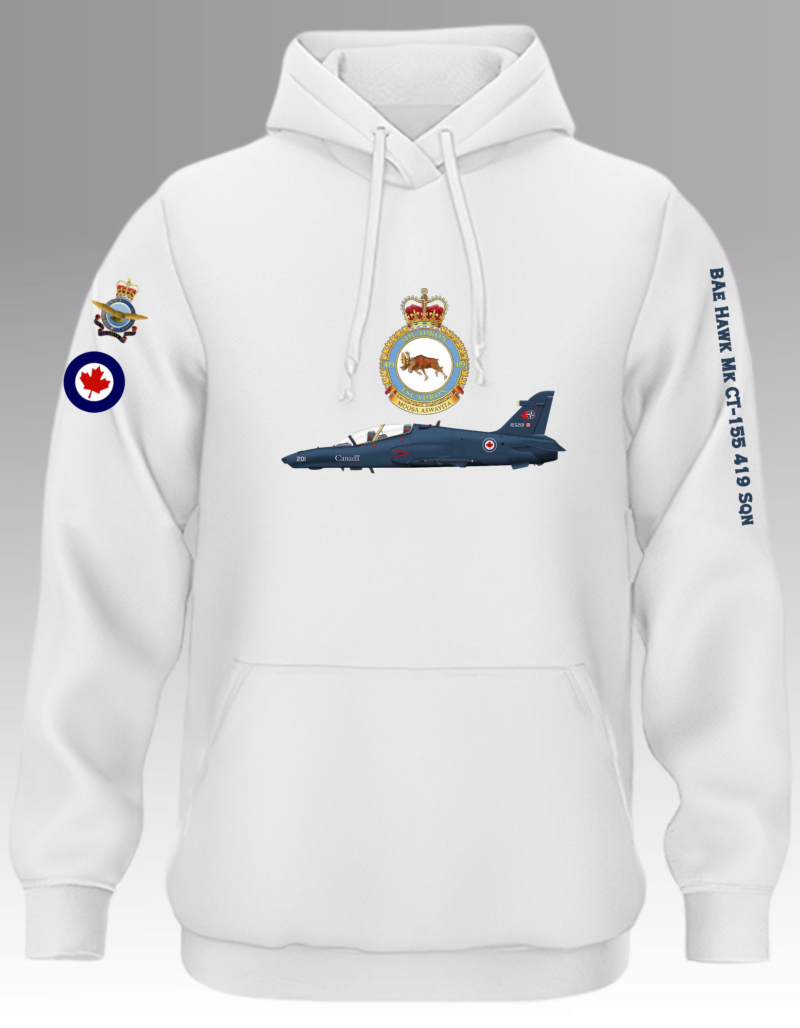 BAe Hawk Mk CT-155 419 Sqn Hoodie