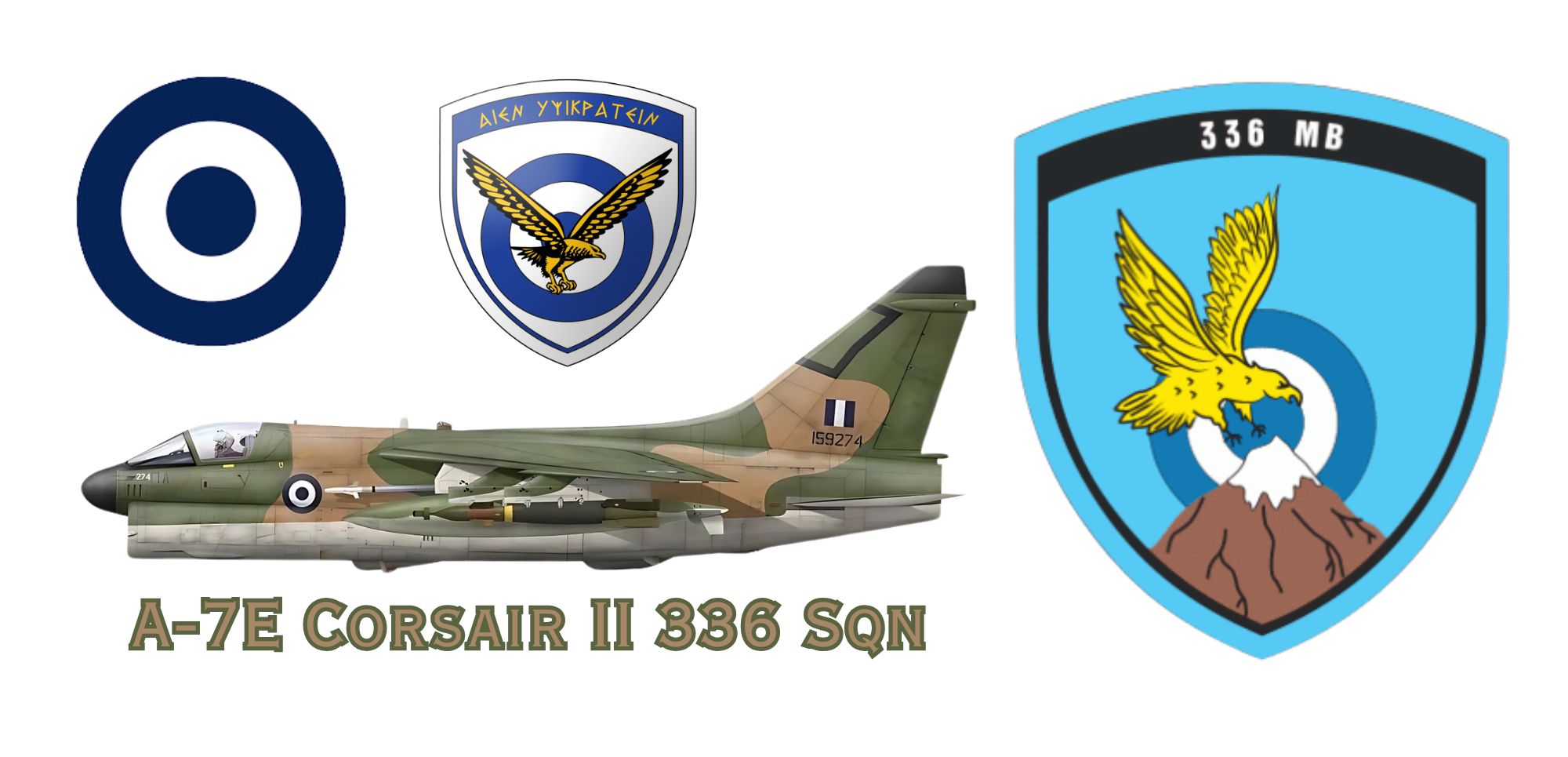 A-7E Corsair II 336 Sqn mug