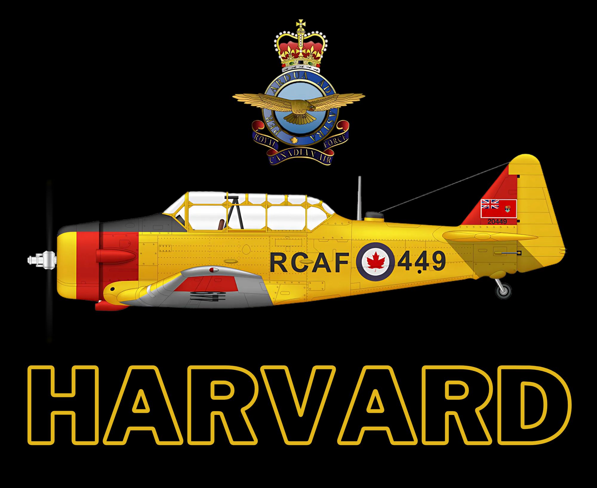 Canadian Harvard mouse pad