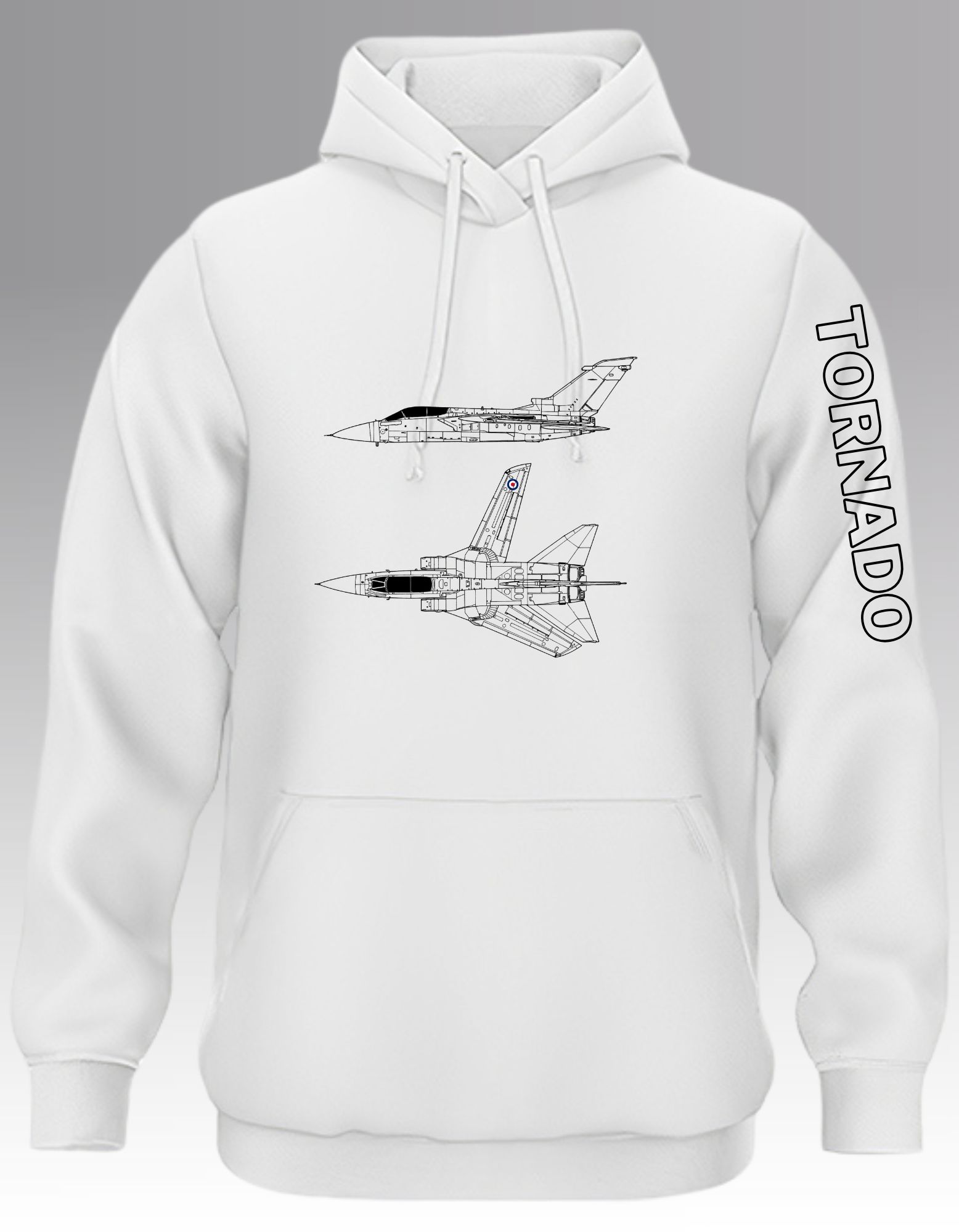RAF Tornado Blueprint Hoodie