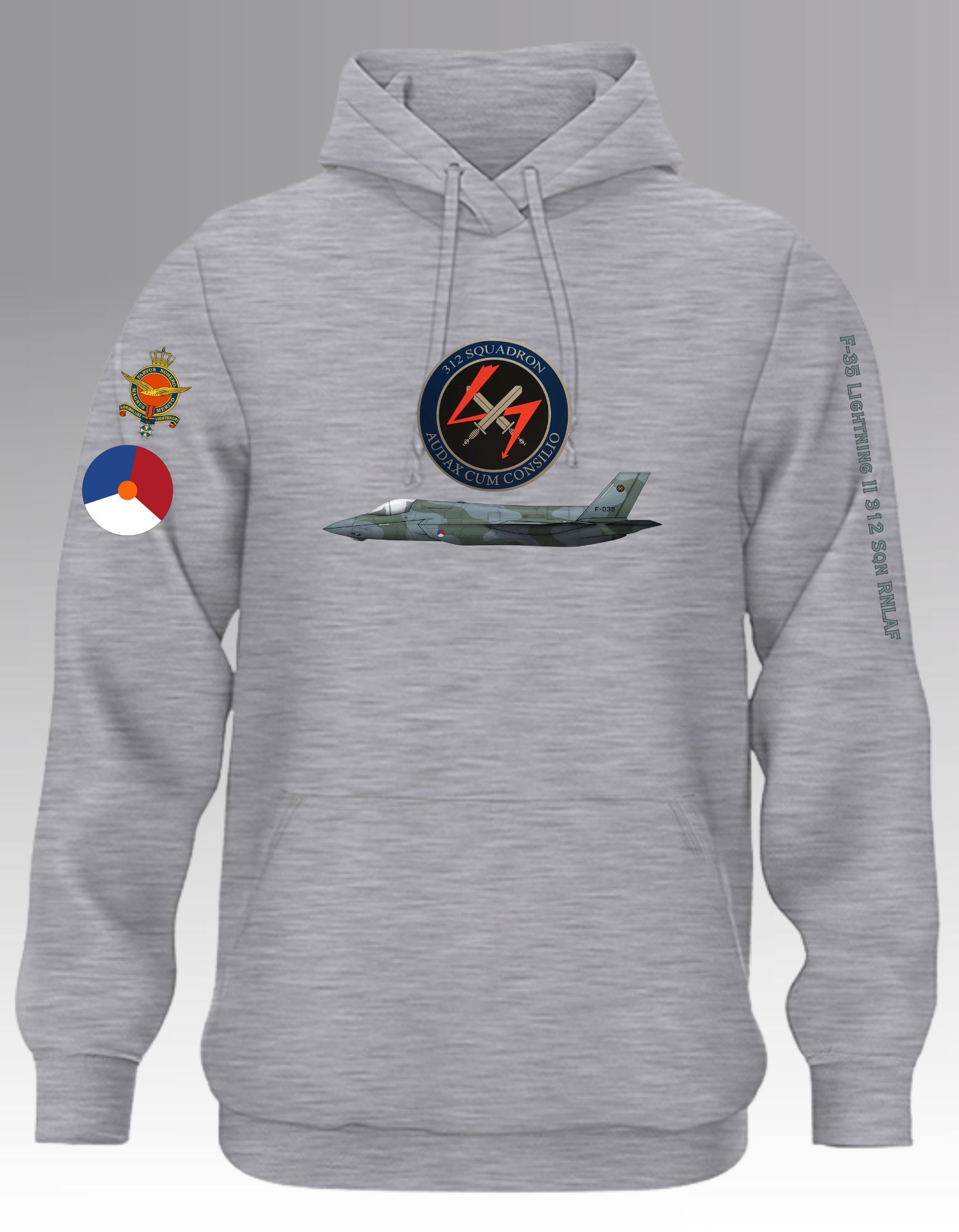 F-35 Lightning II 312 Sqn RNLAF Hoodie
