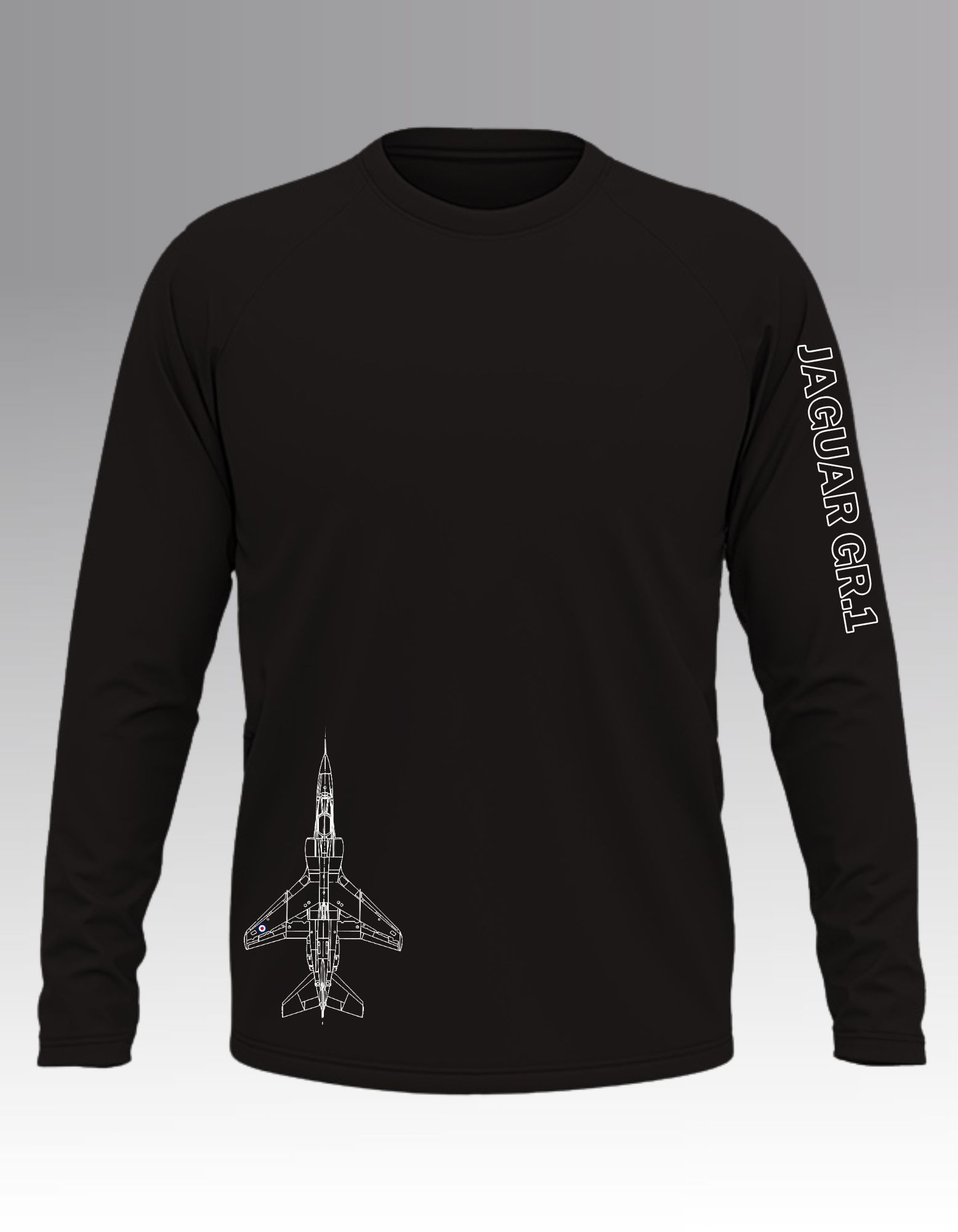 RAF Jaguar GR.1 Blueprint Long sleeve T