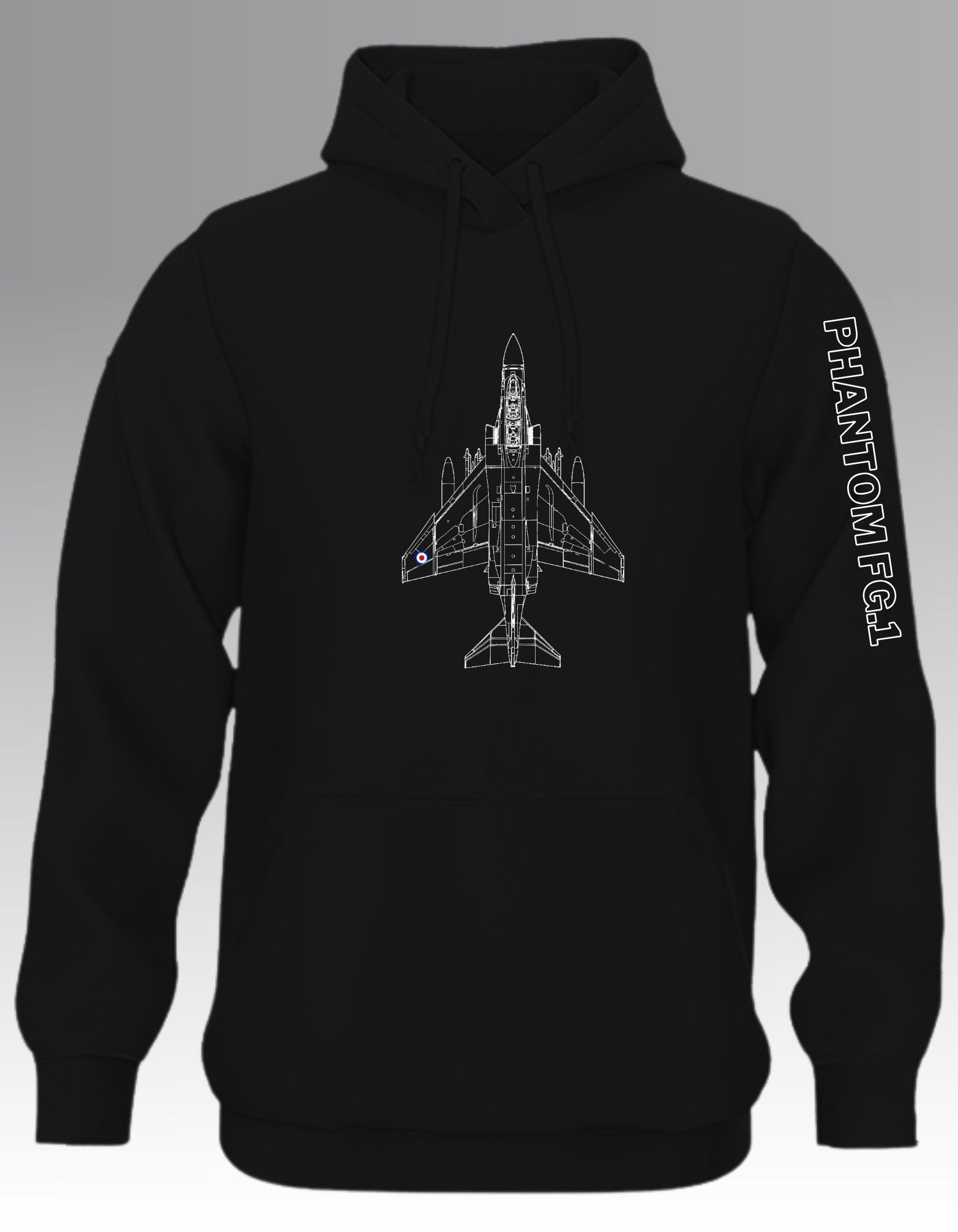 RAF Phantom FG.1 Blueprint Hoodie