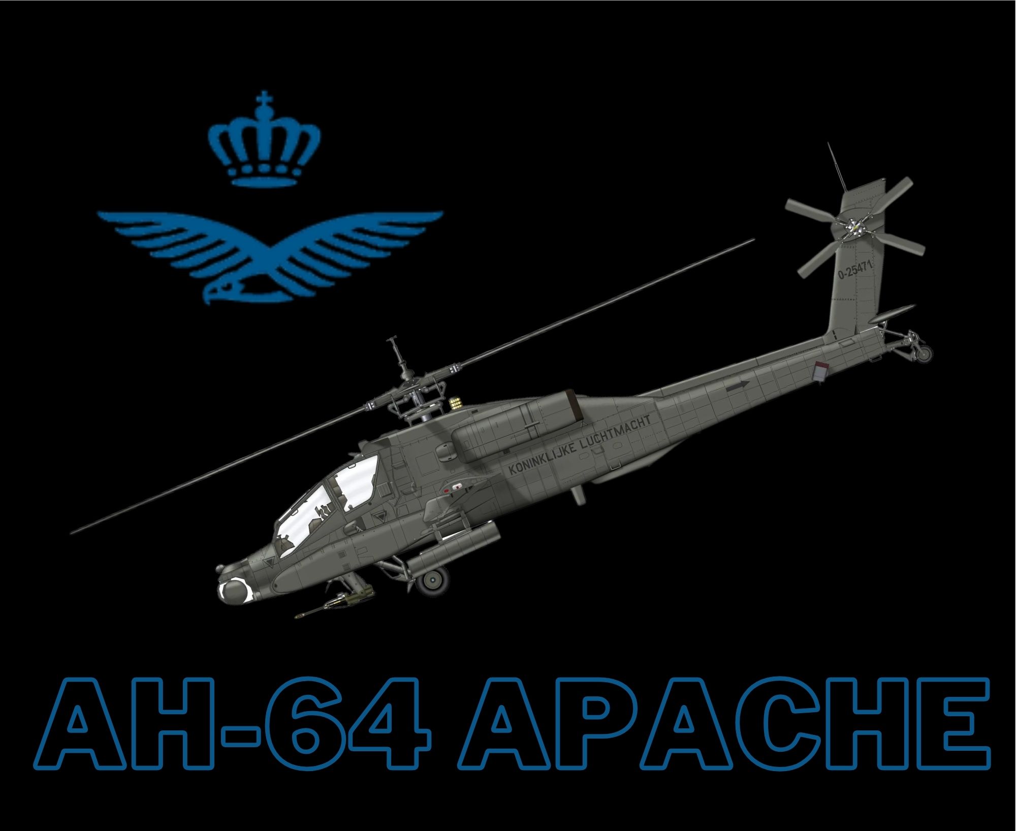 AH-64 Apache mouse pad