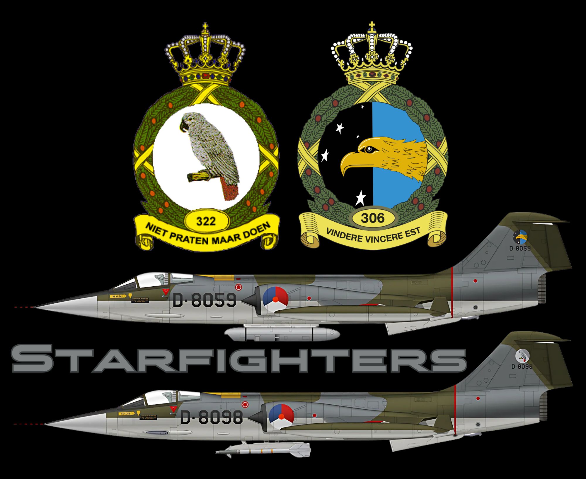 Dutch Starfighters mouse pad