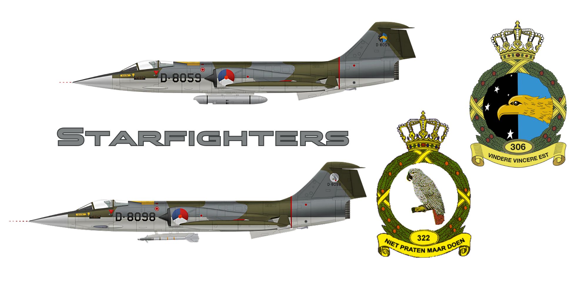 Dutch Starfighters mug
