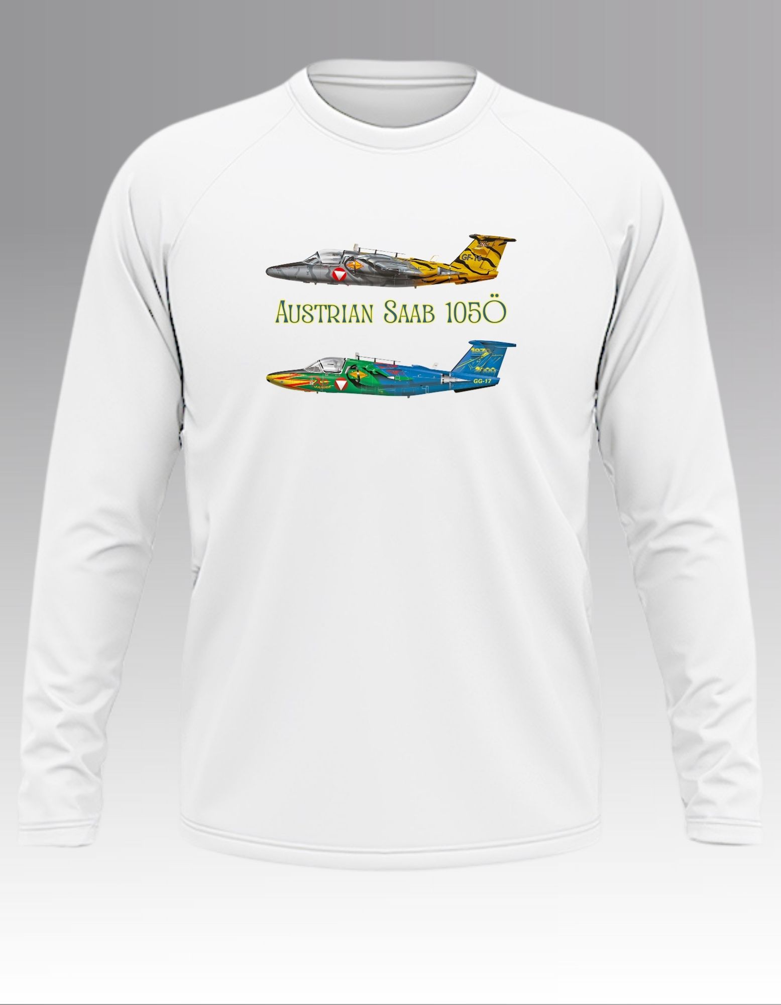 Austrian Saab 105Ö Long sleeve T
