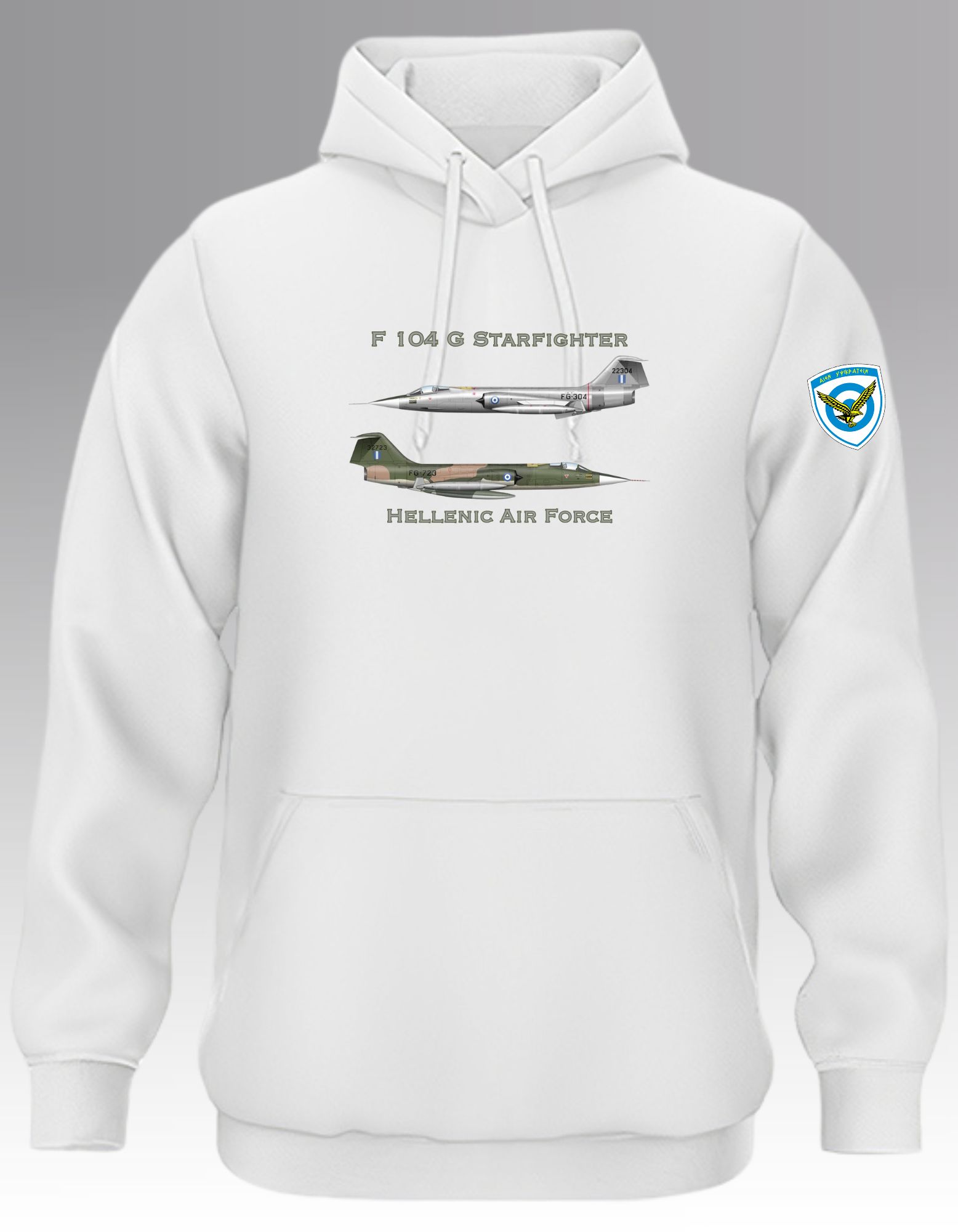 Greek Lockheed F-104G Starfighter Hoodie