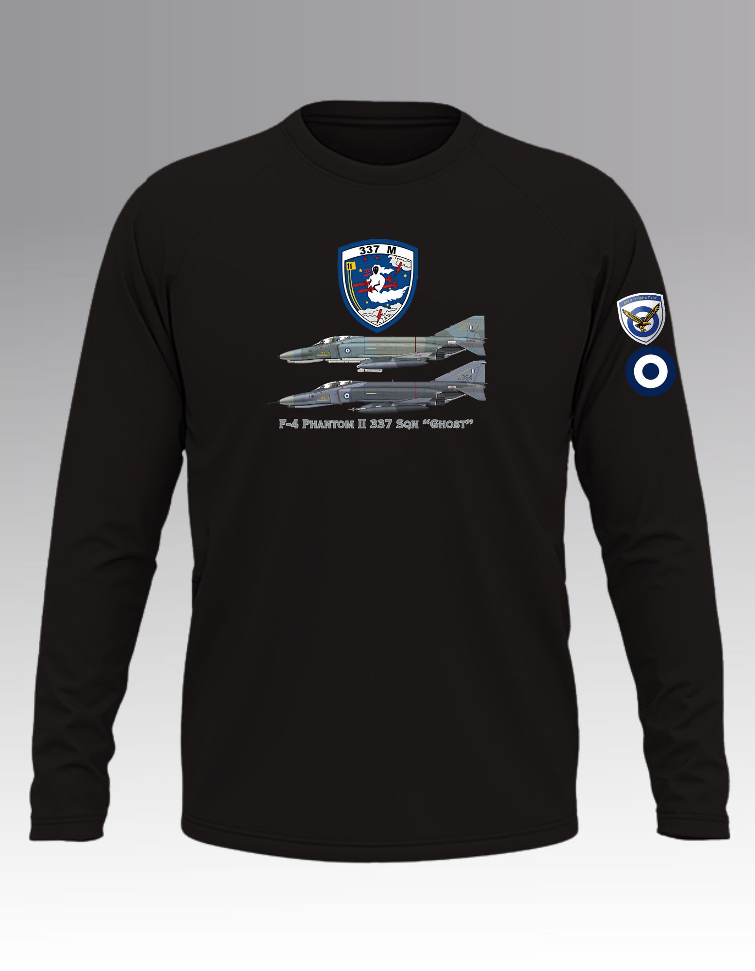 F-4 Phantom II 337 Sqn “Ghost” Long sleeve T