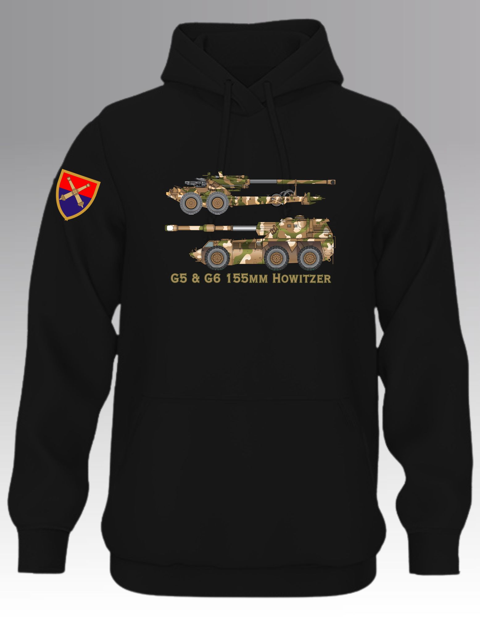 G5 & G6 155mm Howitzer Hoodie