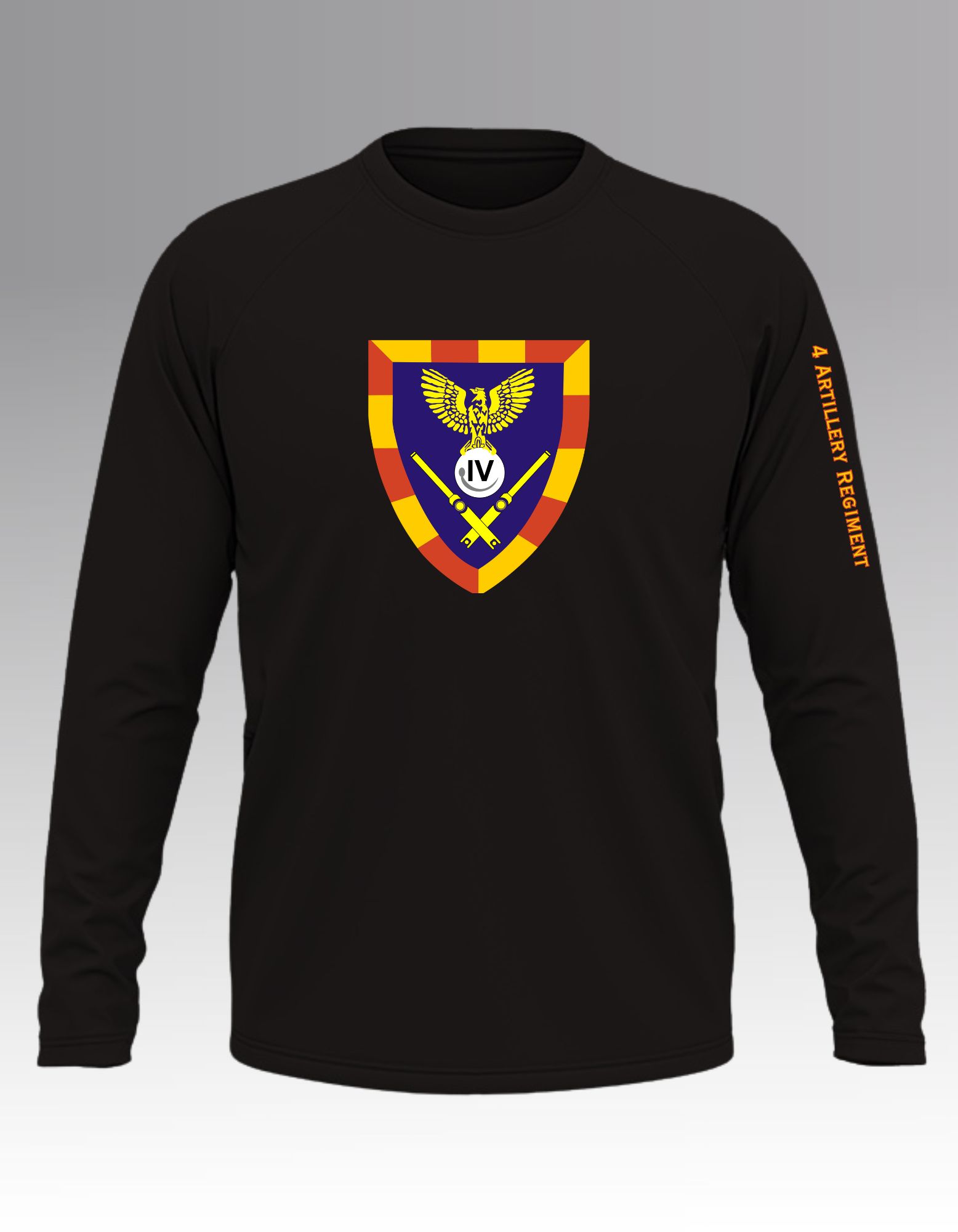 4 Artillery Regiment Long sleeve T