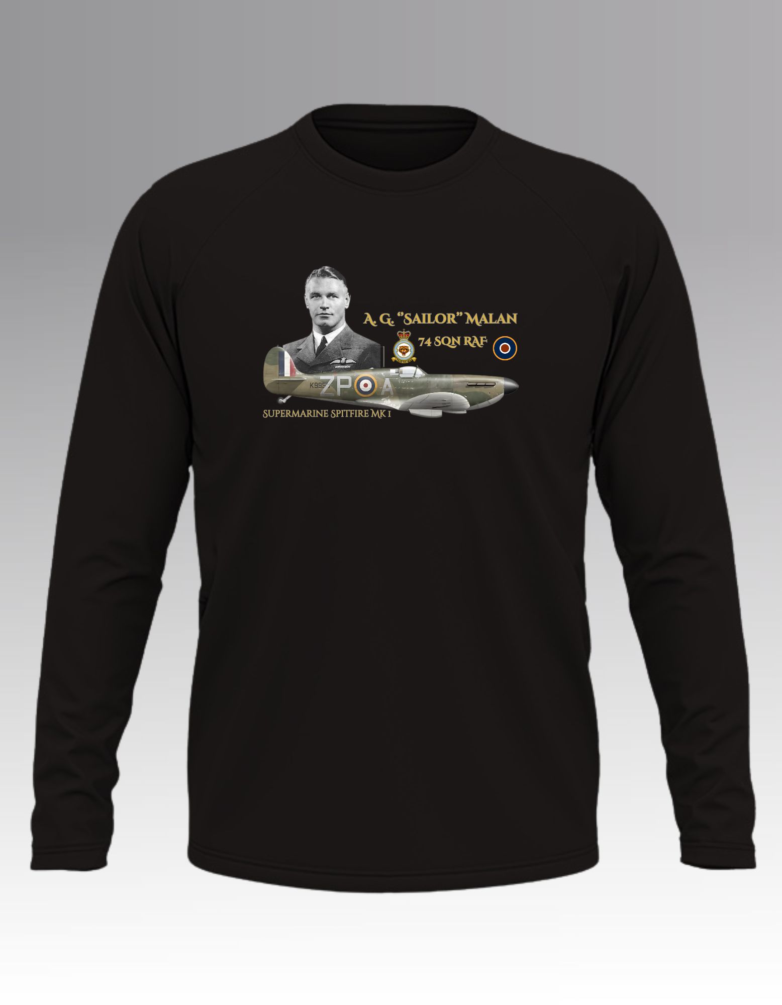 Aces – Sailor Malan Long sleeve T