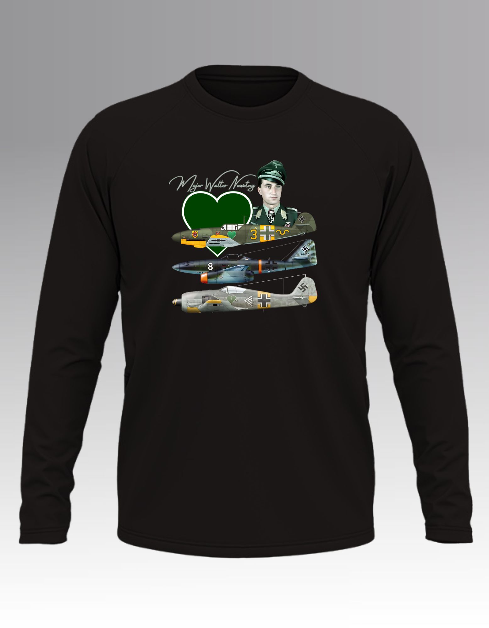 Aces – Walter Nowotny Long sleeve T