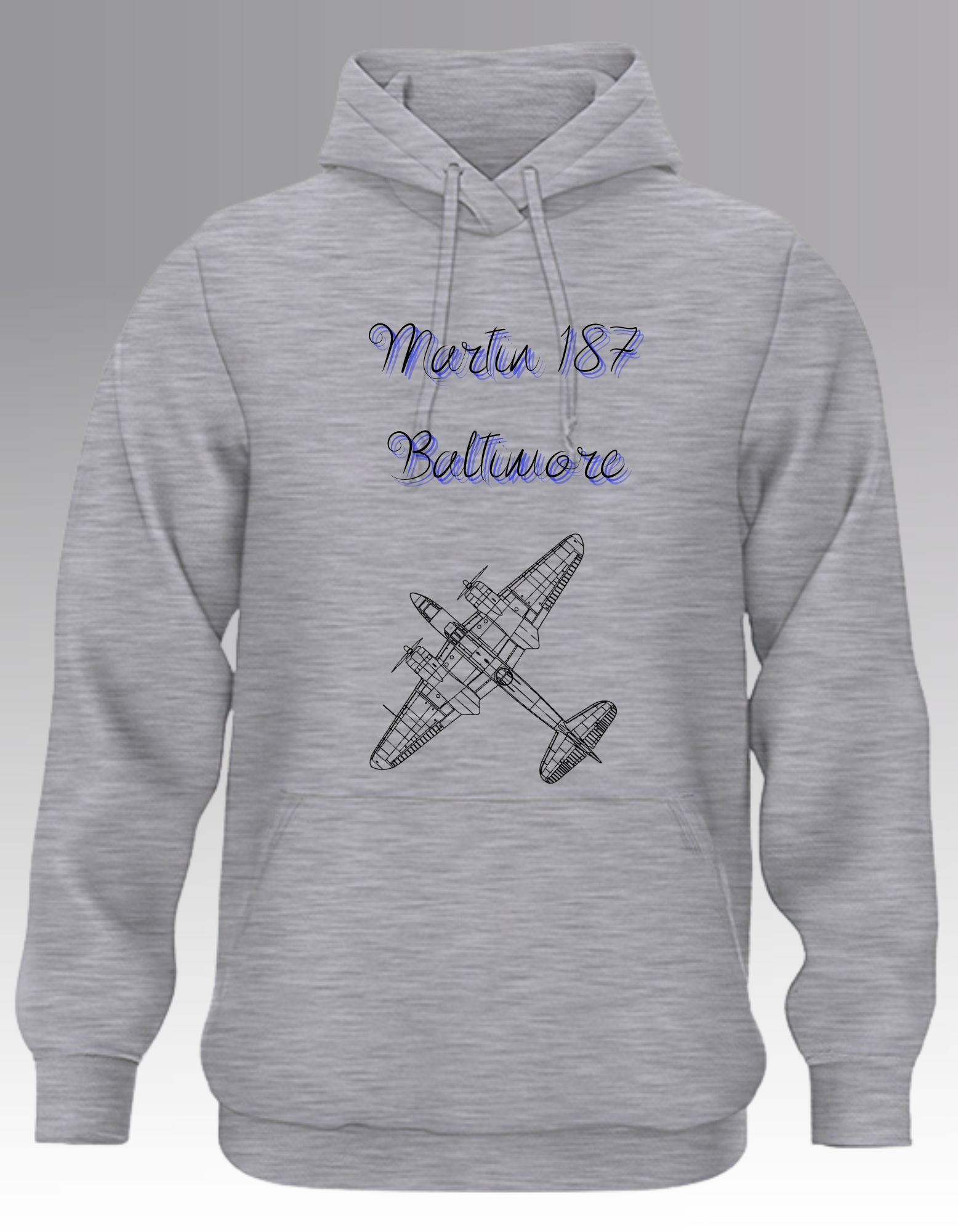 Martin 187 Baltimore Blueprint Hoodie