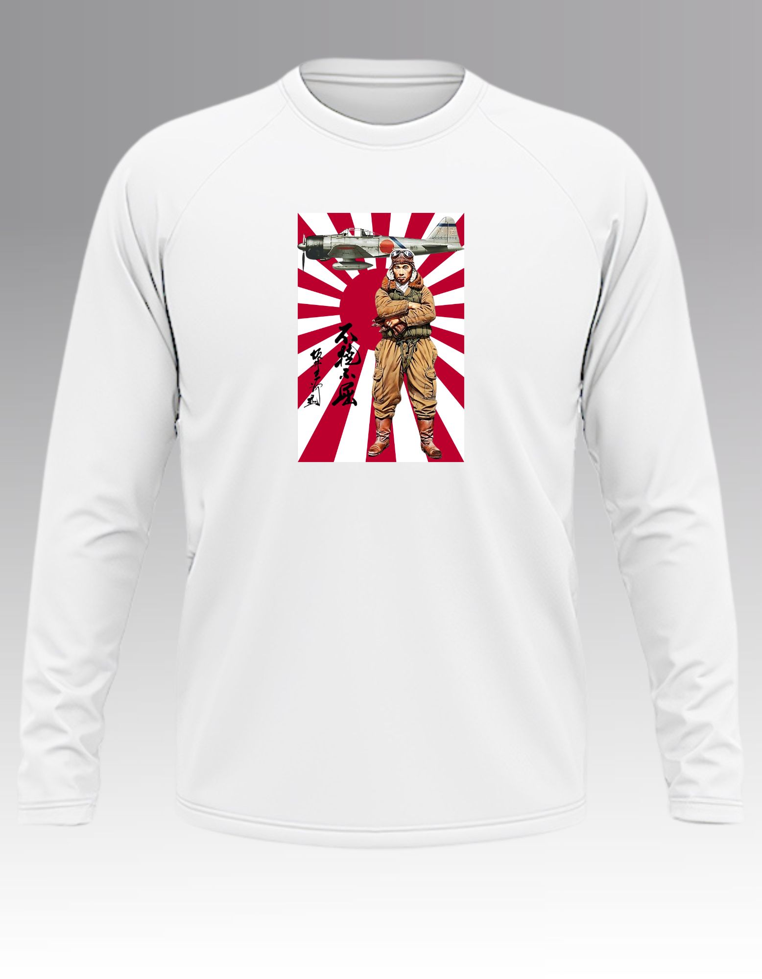 Aces - Saburo Sakai 1 Long sleeve T