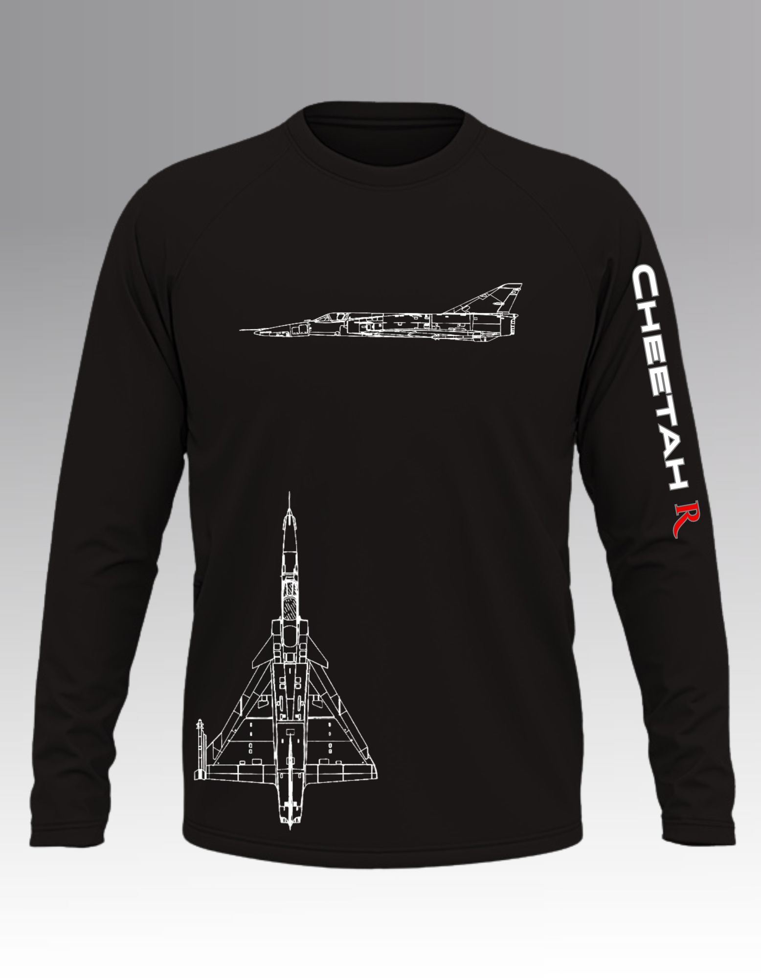 Cheetah R Blueprint Long sleeve T