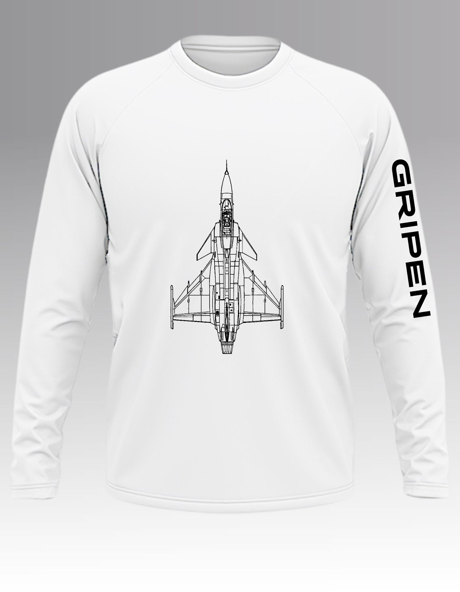 Gripen Blueprint 2 Long sleeve T