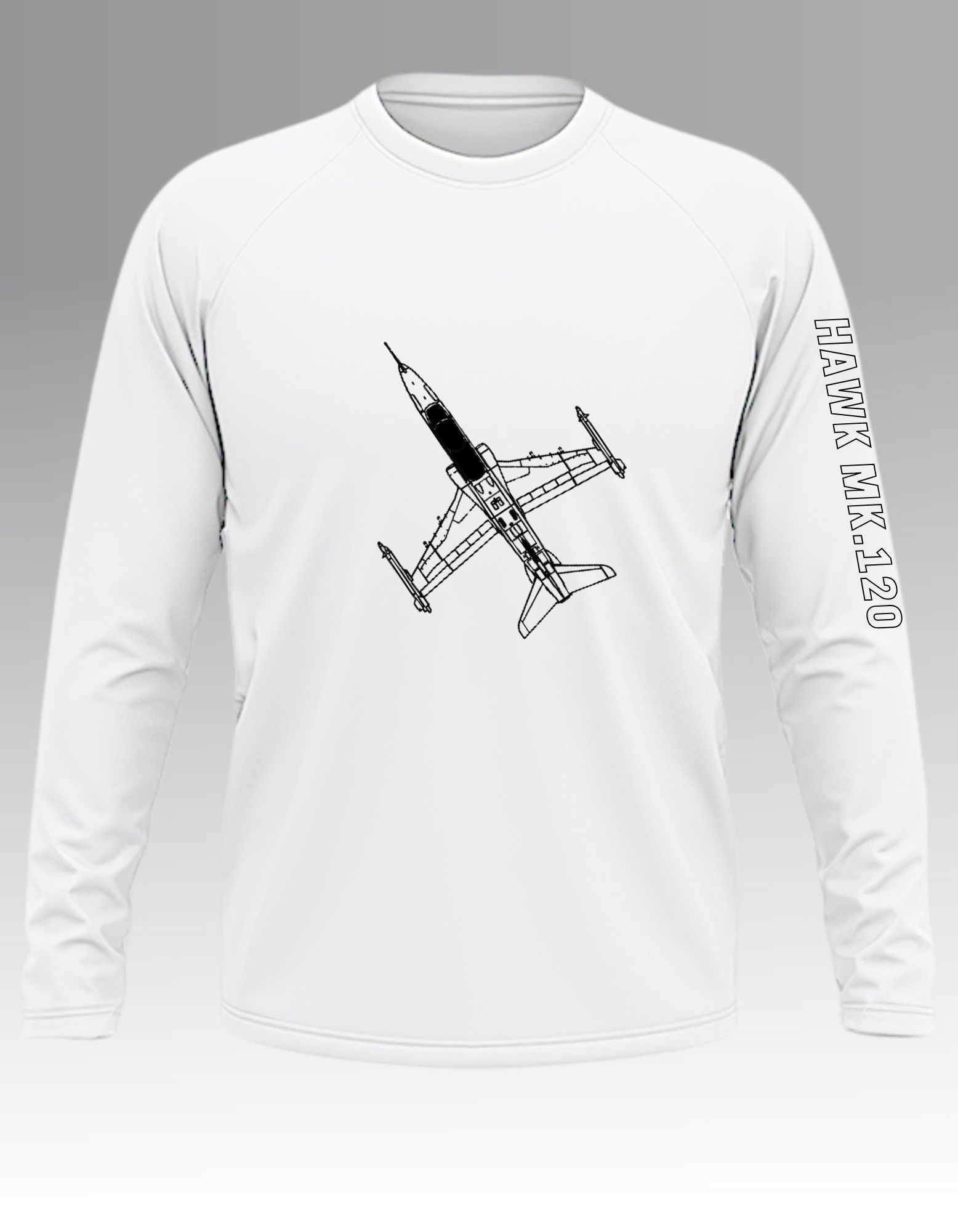 Hawk Mk 120 Blueprint Long sleeve T