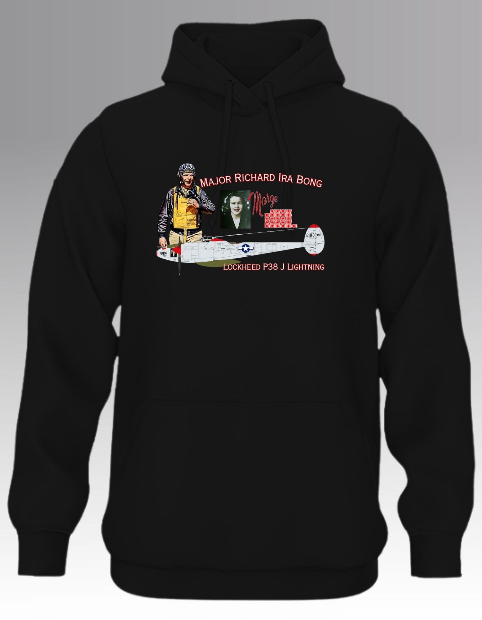 Aces - Richard Bong Hoodie