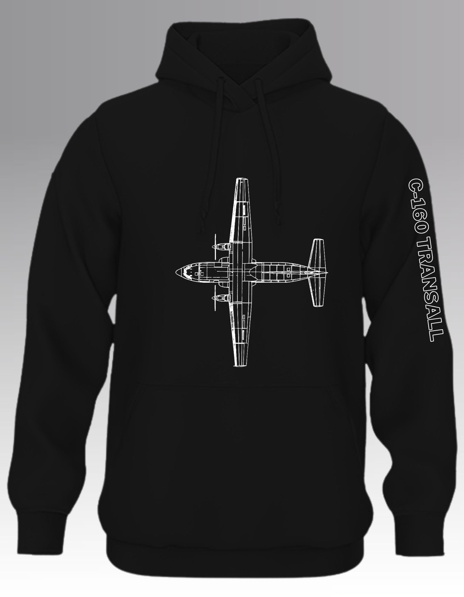 C-160 Transall Blueprint Hoodie