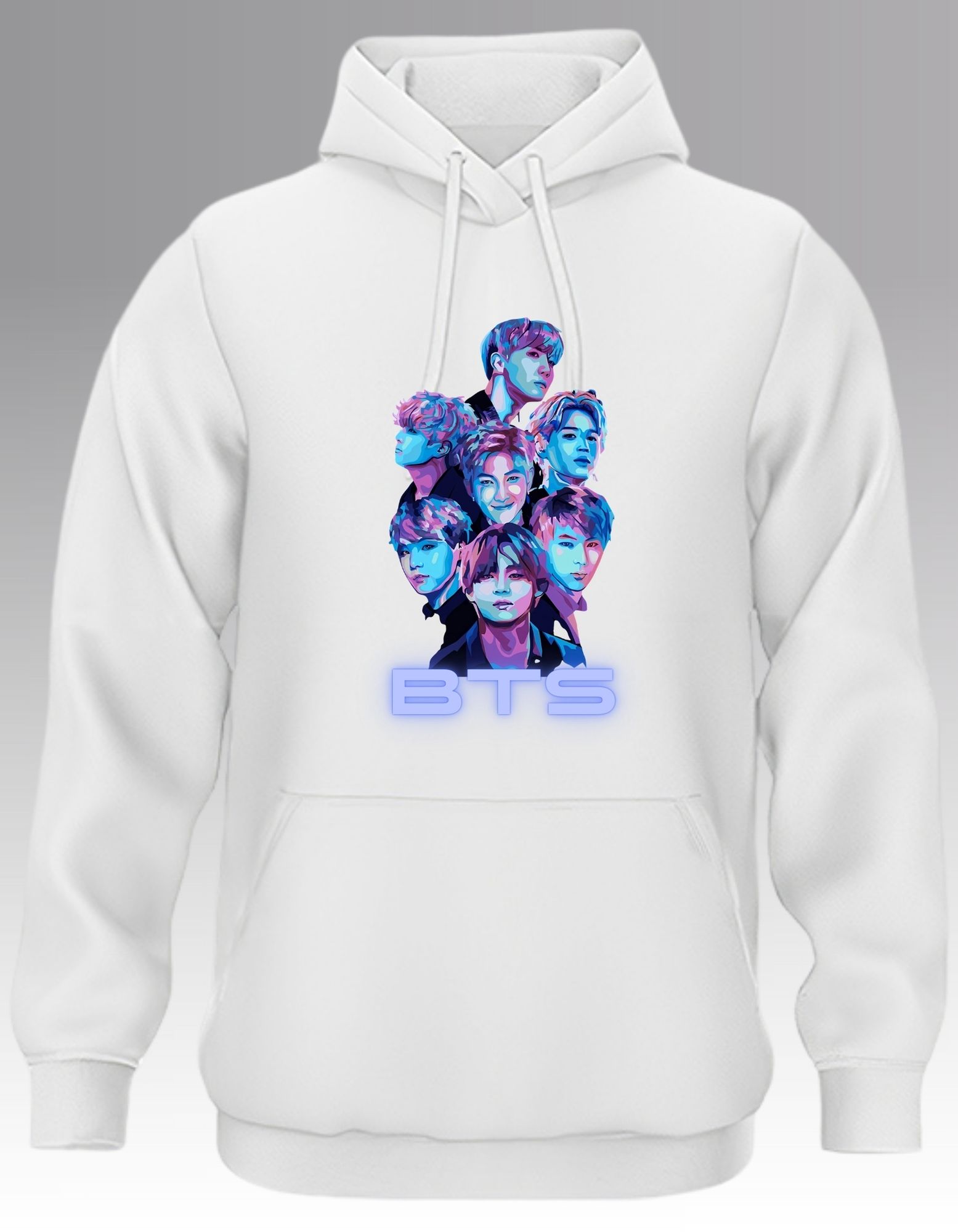 BTS Blue Hoodie