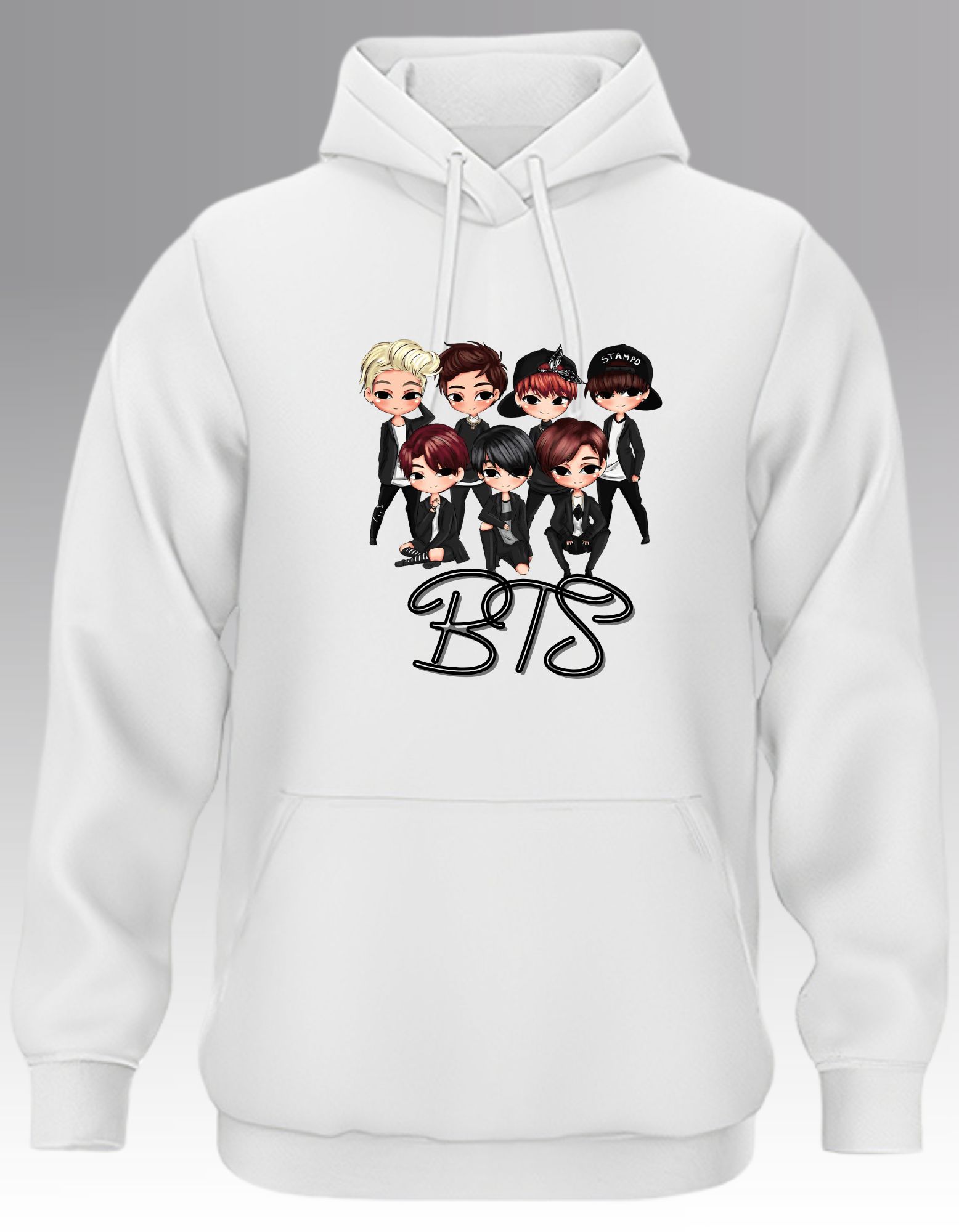 BTS Cartoon Hoodie