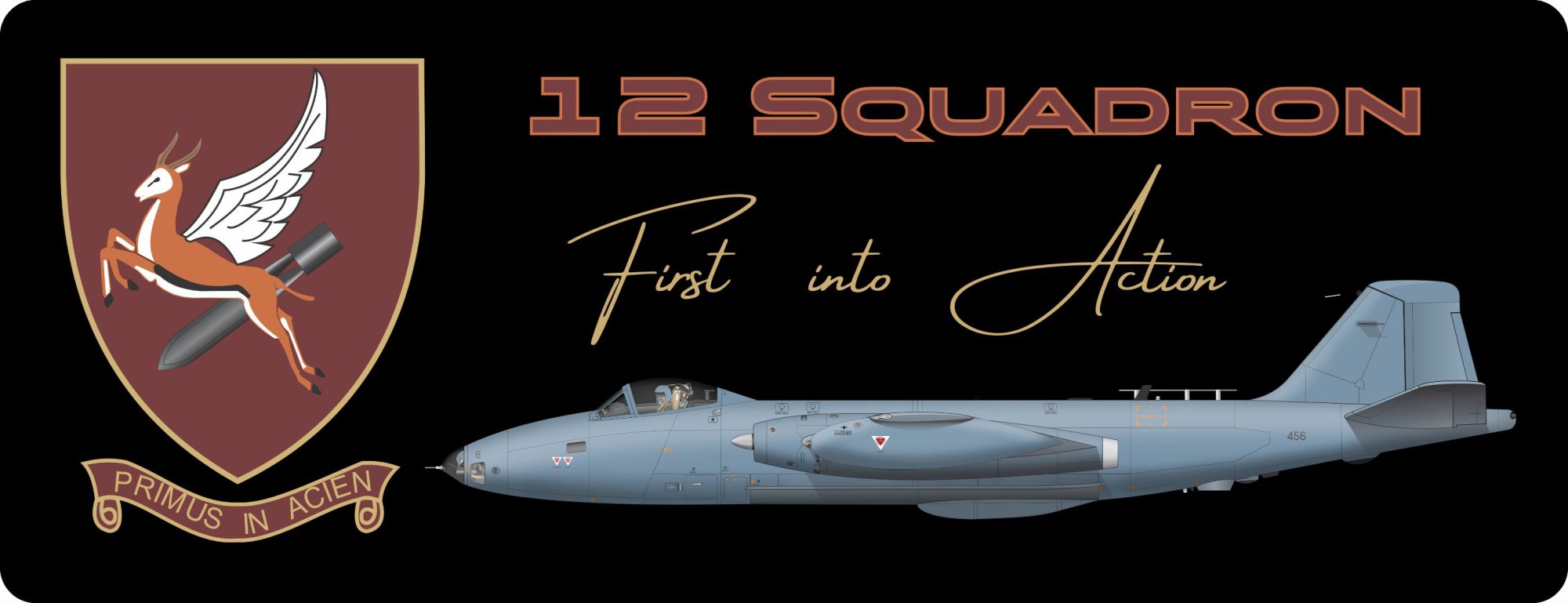 12 Sqn Desk pad